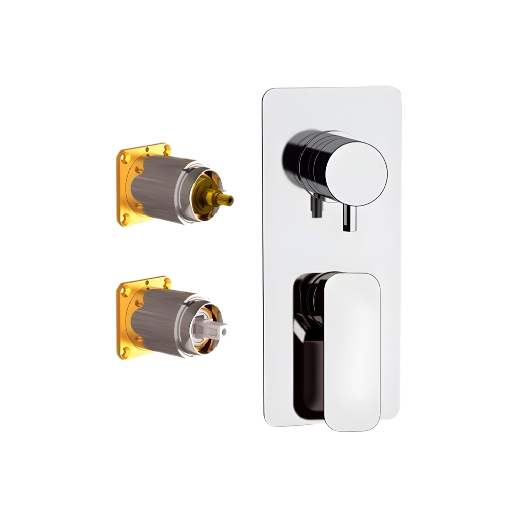 Смеситель для душа Daniel Tiara TA612D3KBCR