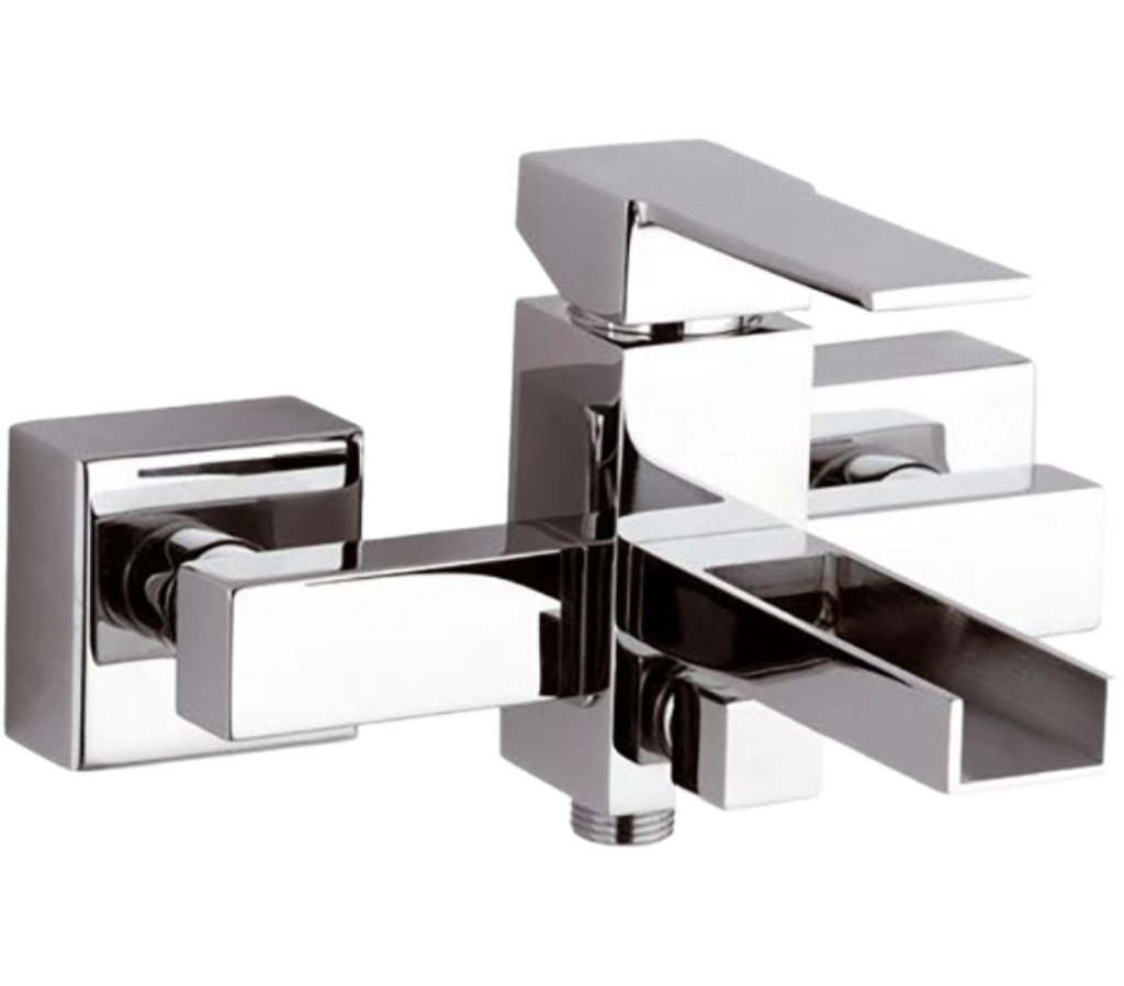 Смеситель для ванны Remer Qubika Cascata QC05