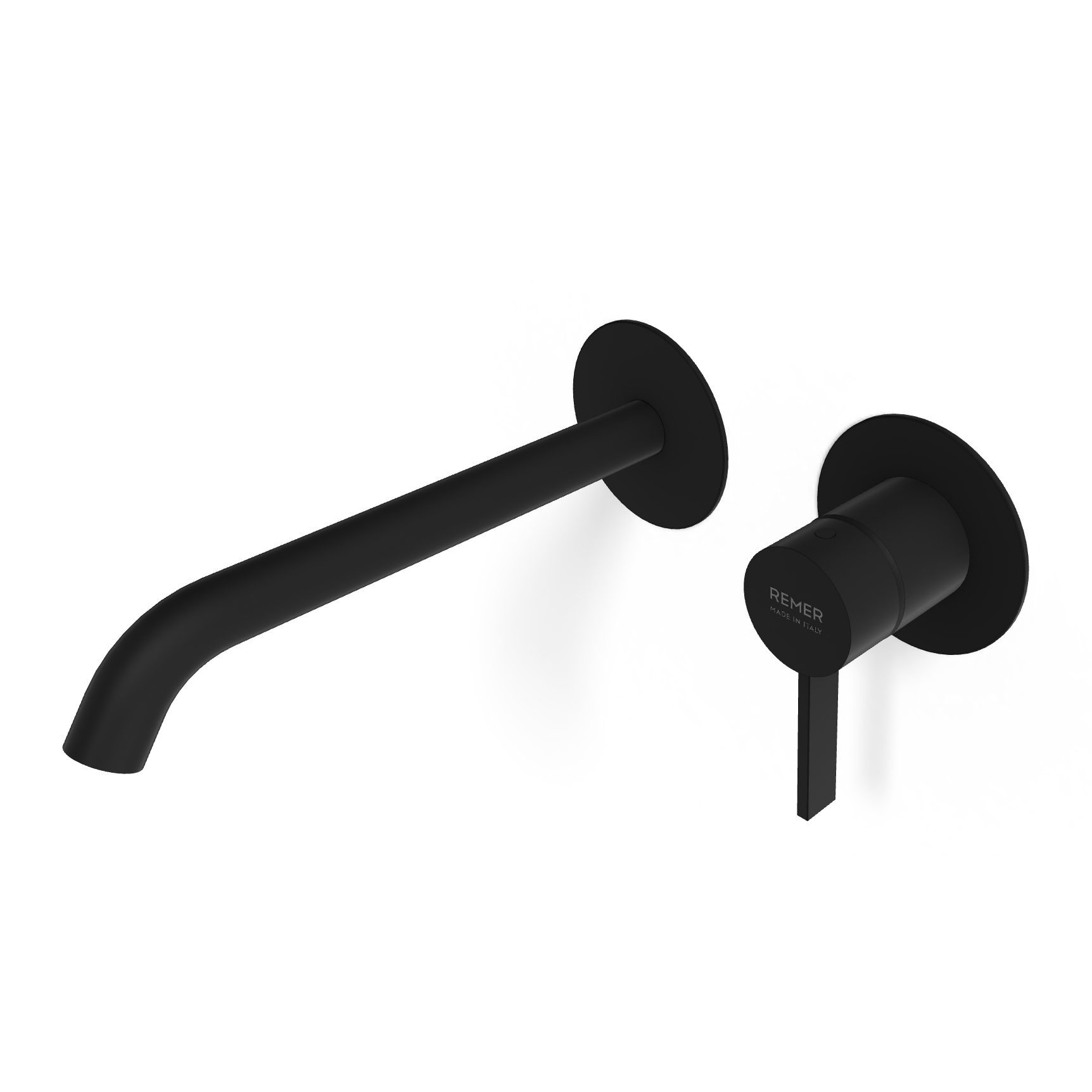 Смеситель для раковины Remer Metrica MC15PLWBNO, черный матовый