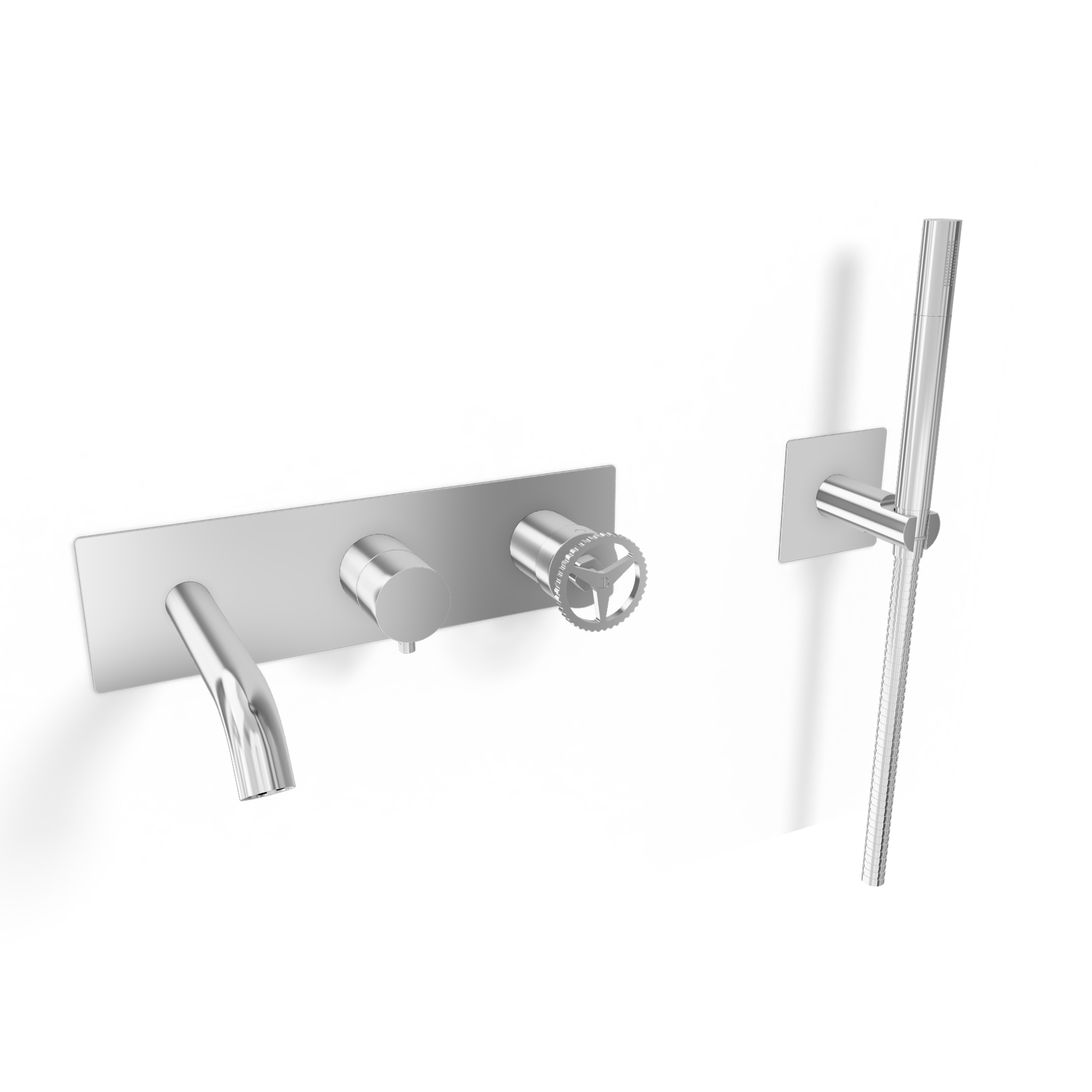 Смеситель для ванны Remer Chrono CH53D2WB, хром