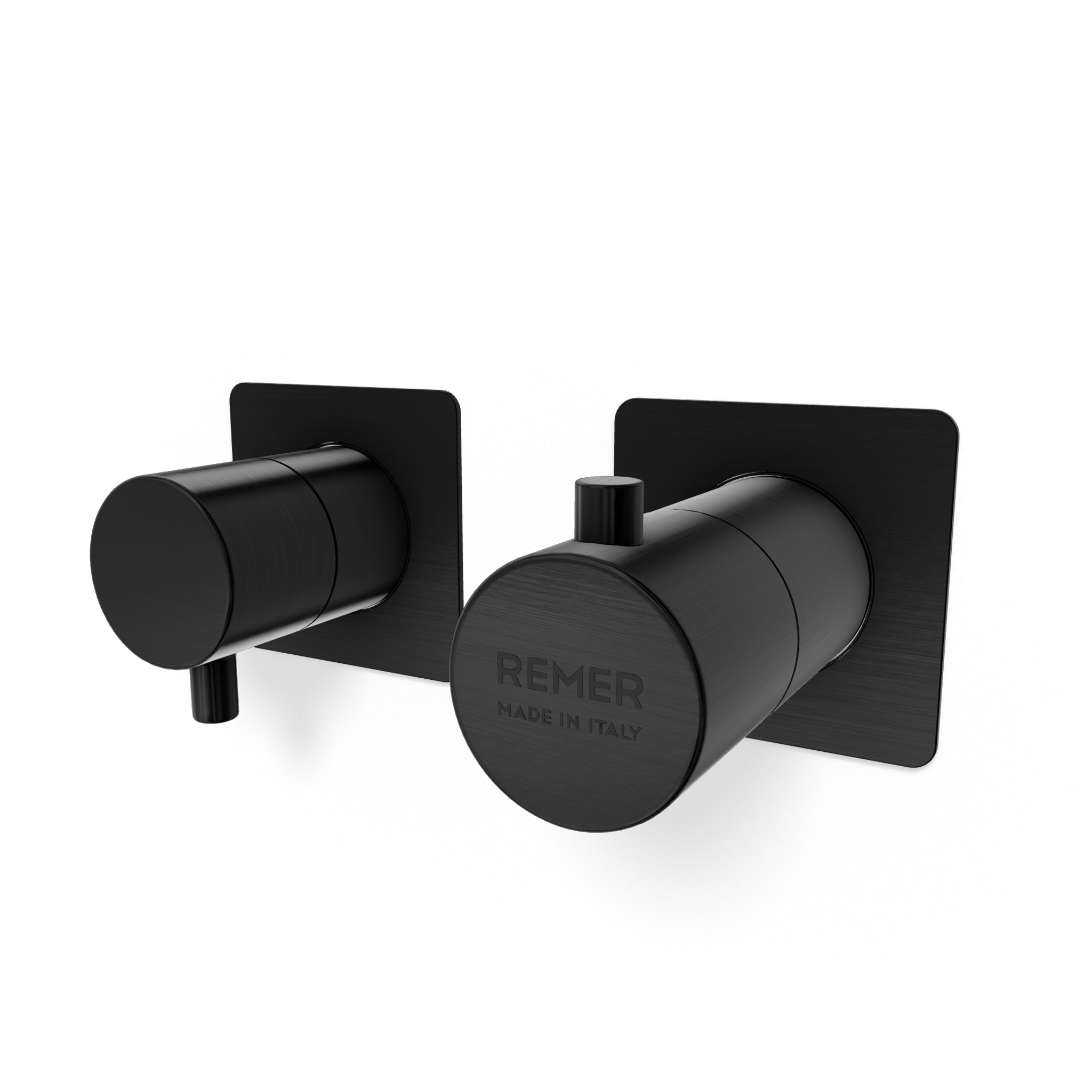 Смеситель для душа Remer X Style XT93ZQPWBGM, оружейная сталь PVD