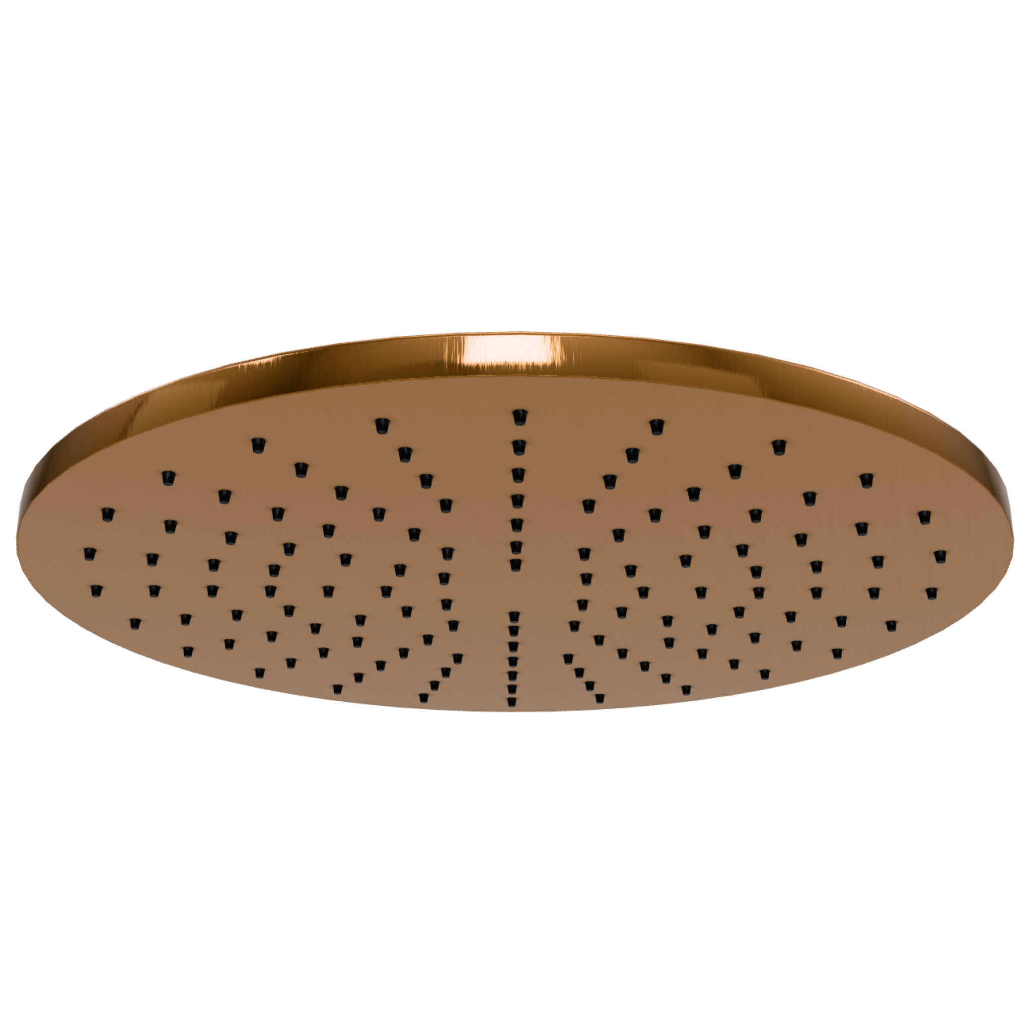 Верхний душ 30 см с шарнирным соединением Remer 359MM30CUX, медь брашированная PVD