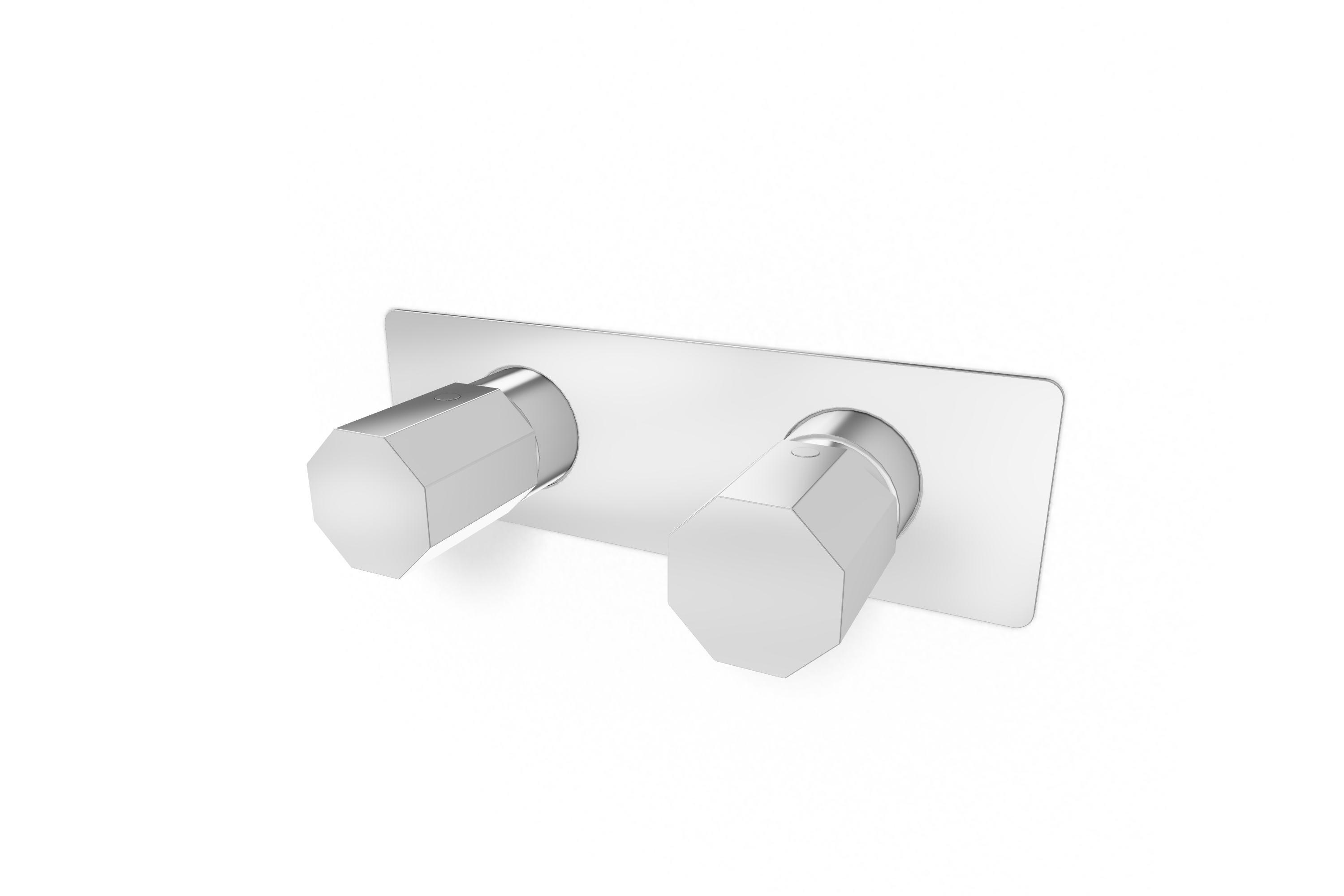 Смеситель для душа Remer Ottagono ON93ZWB, хром