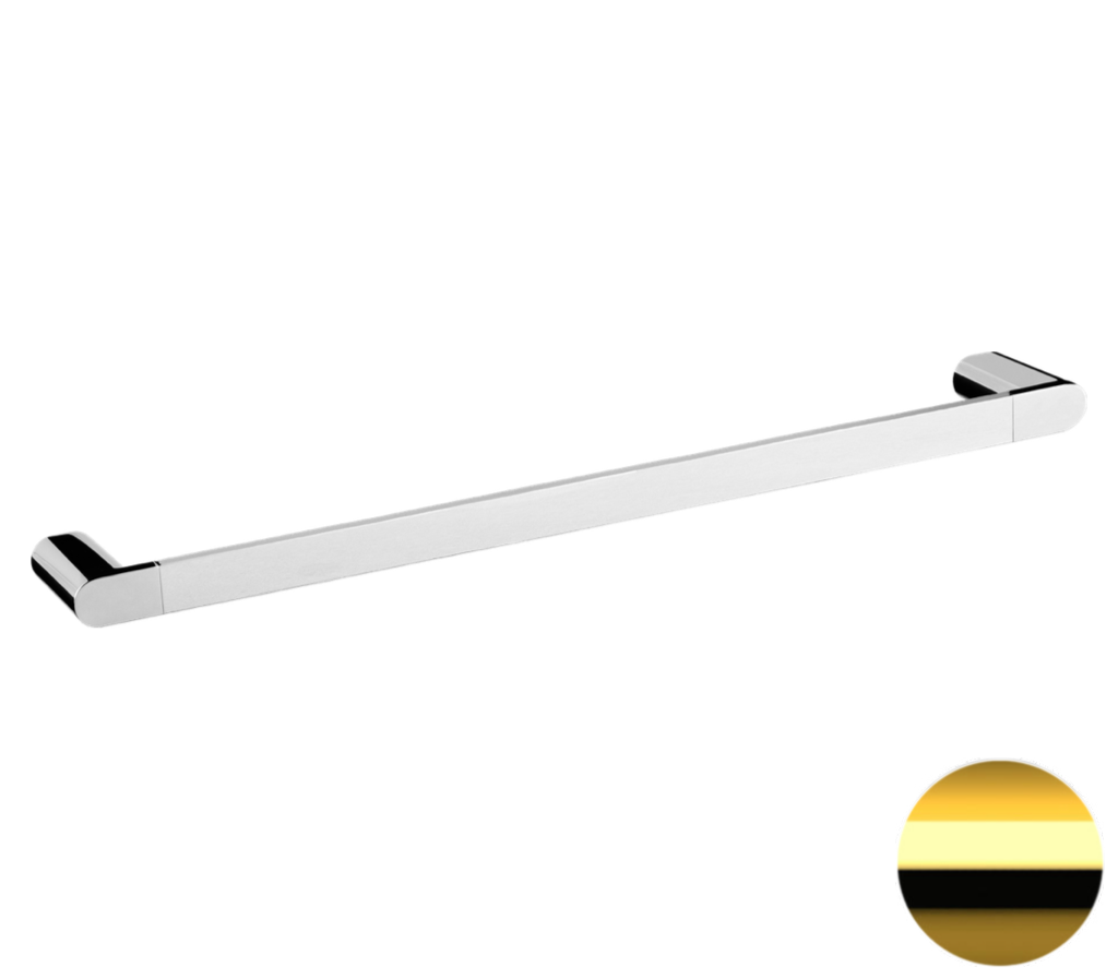 Полотенцедержатель 60 см Remer Lounge LN30DO, золото глянцевое