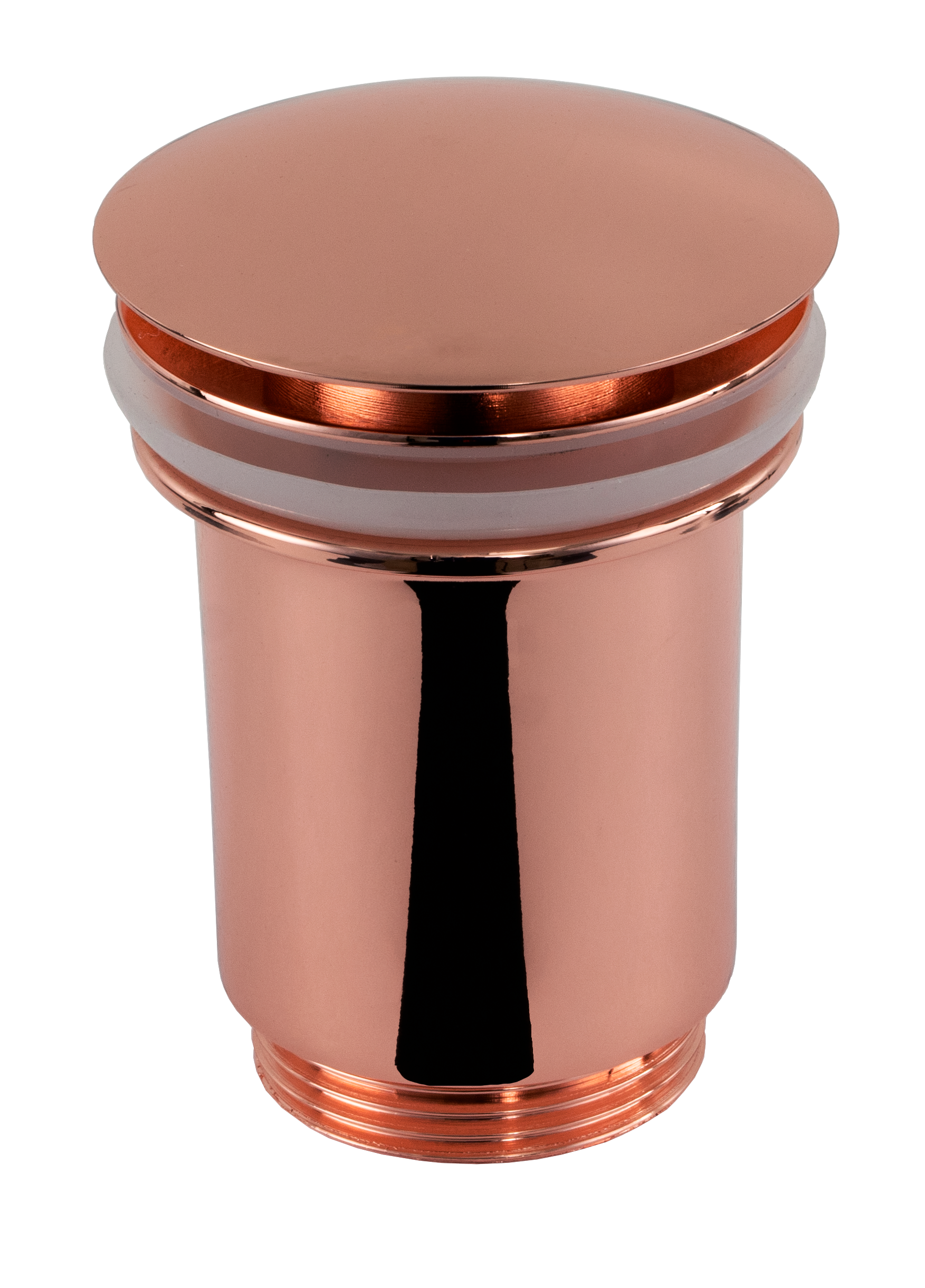 Донный клапан без перелива 1”1/4 Remer 904CC114RL, медь глянцевая