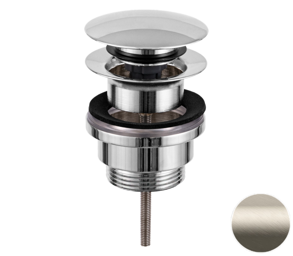 Донный клапан универсальный 1”1/4 Remer 905CCR114XV, сталь