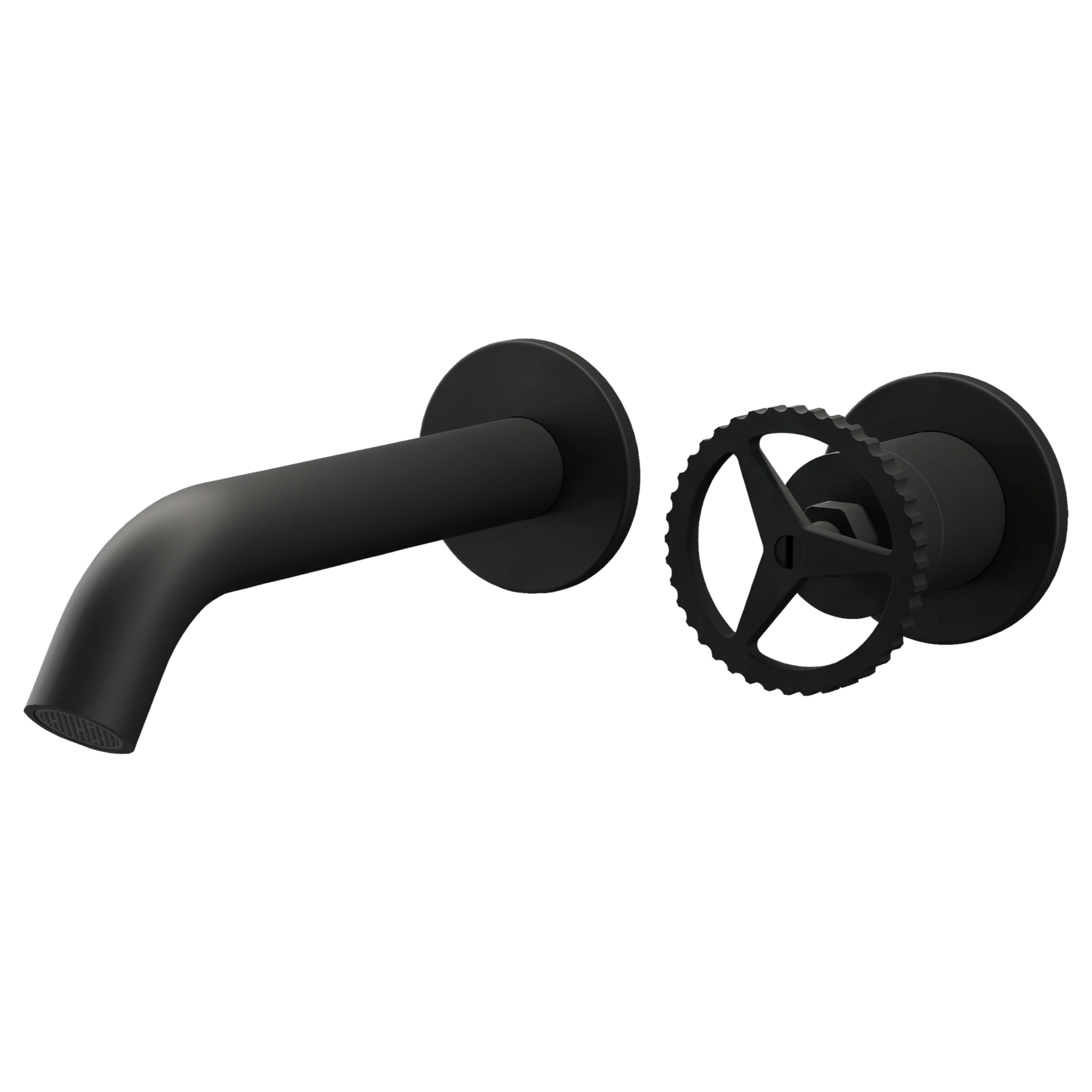 Смеситель для раковины Remer Chrono CH15PWBNO, черный матовый