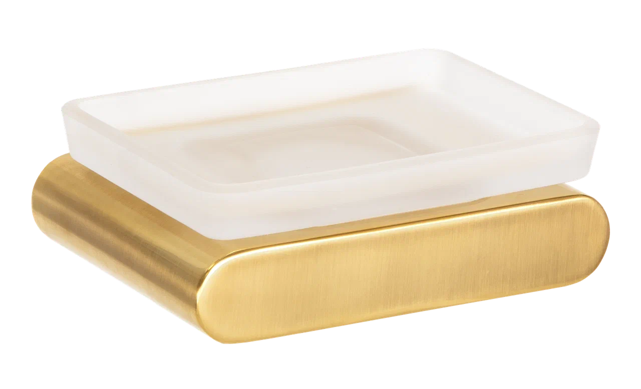 Мыльница Remer Lounge LN10BG, золото брашированное