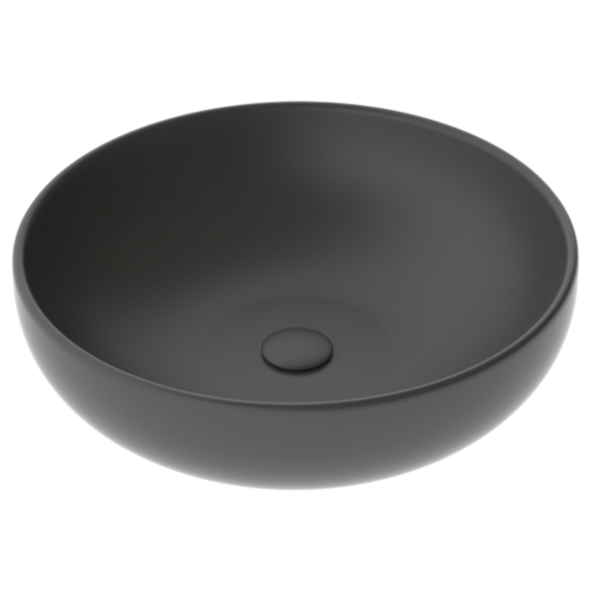 Раковина накладная 45 см GSG Ceramic Design Easy EALAVRO45021, пепел