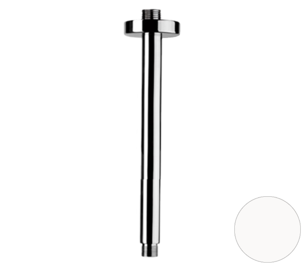 Кронштейн потолочный для верхнего душа 30 см Remer 347N30BO, белый матовый