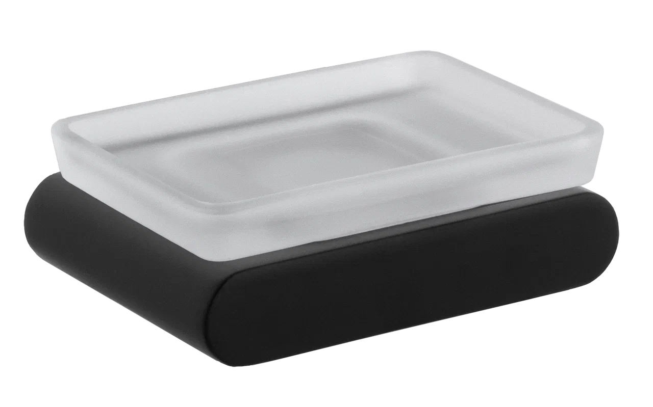 Мыльница Remer Lounge LN10NO, черный матовый