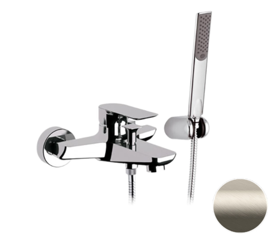 Смеситель для ванны Remer Infinity I02XV, сталь