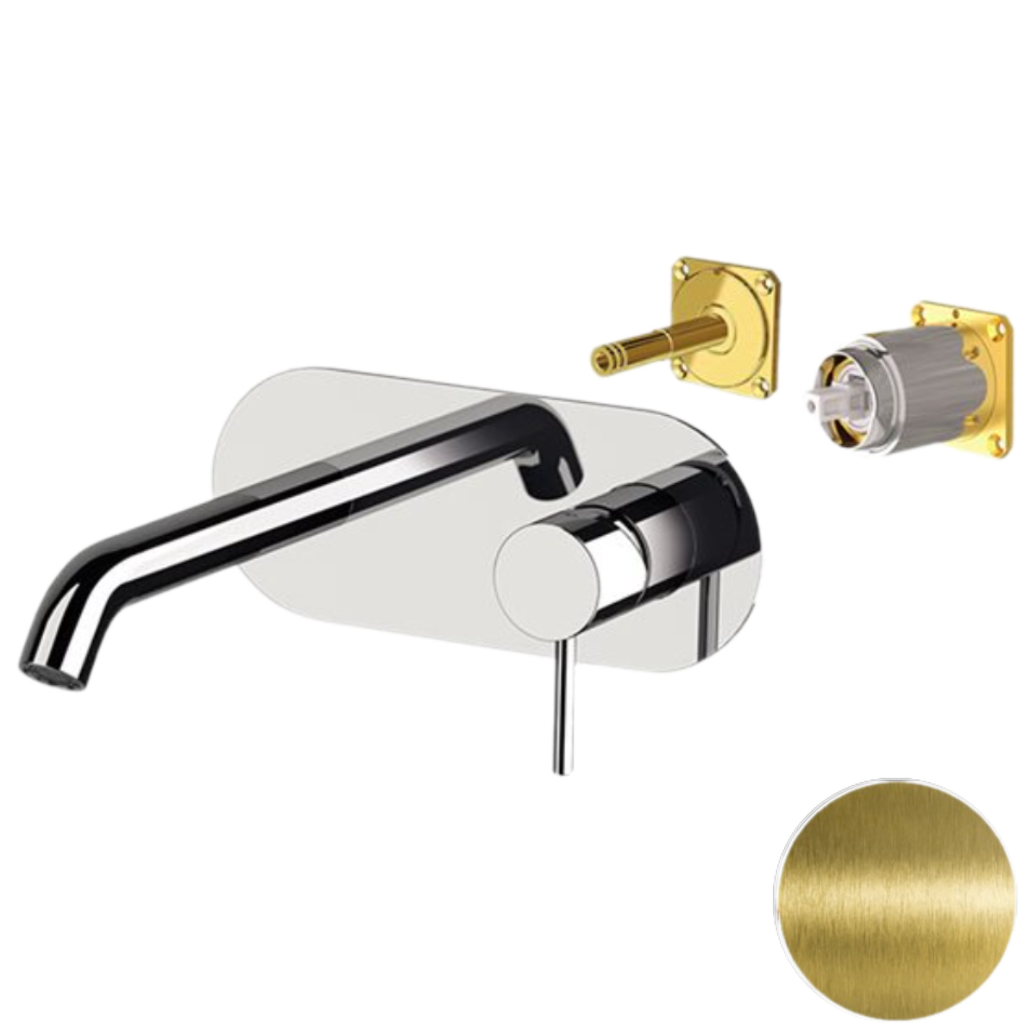 Смеситель для раковины Remer X Style X15KBVO, состаренная латунь