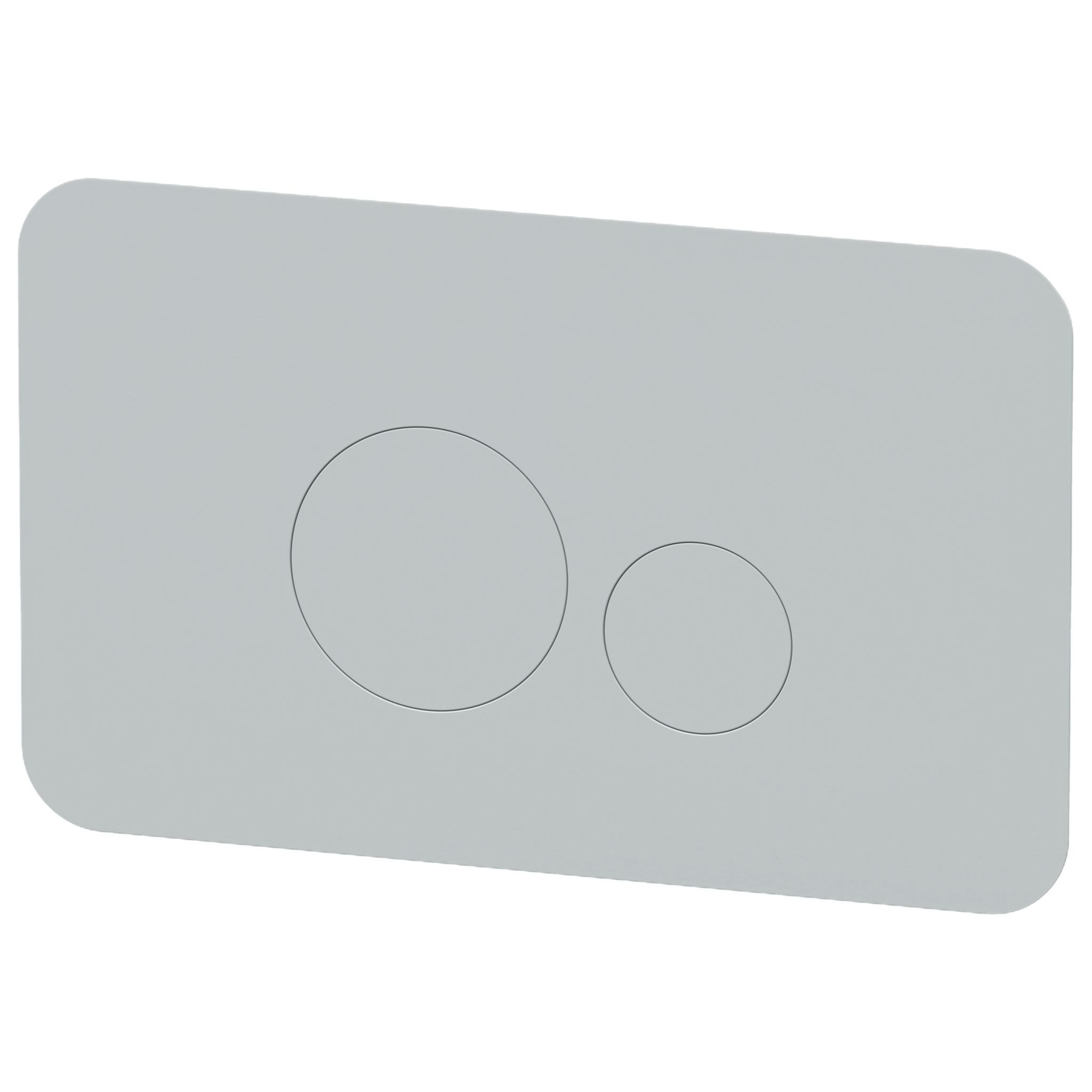 Кнопка смыва Remer RB810BO, белый матовый