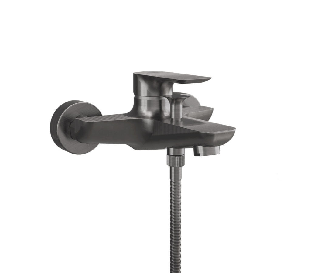 Смеситель для ванны Remer Infinity I05NP, никель брашированный