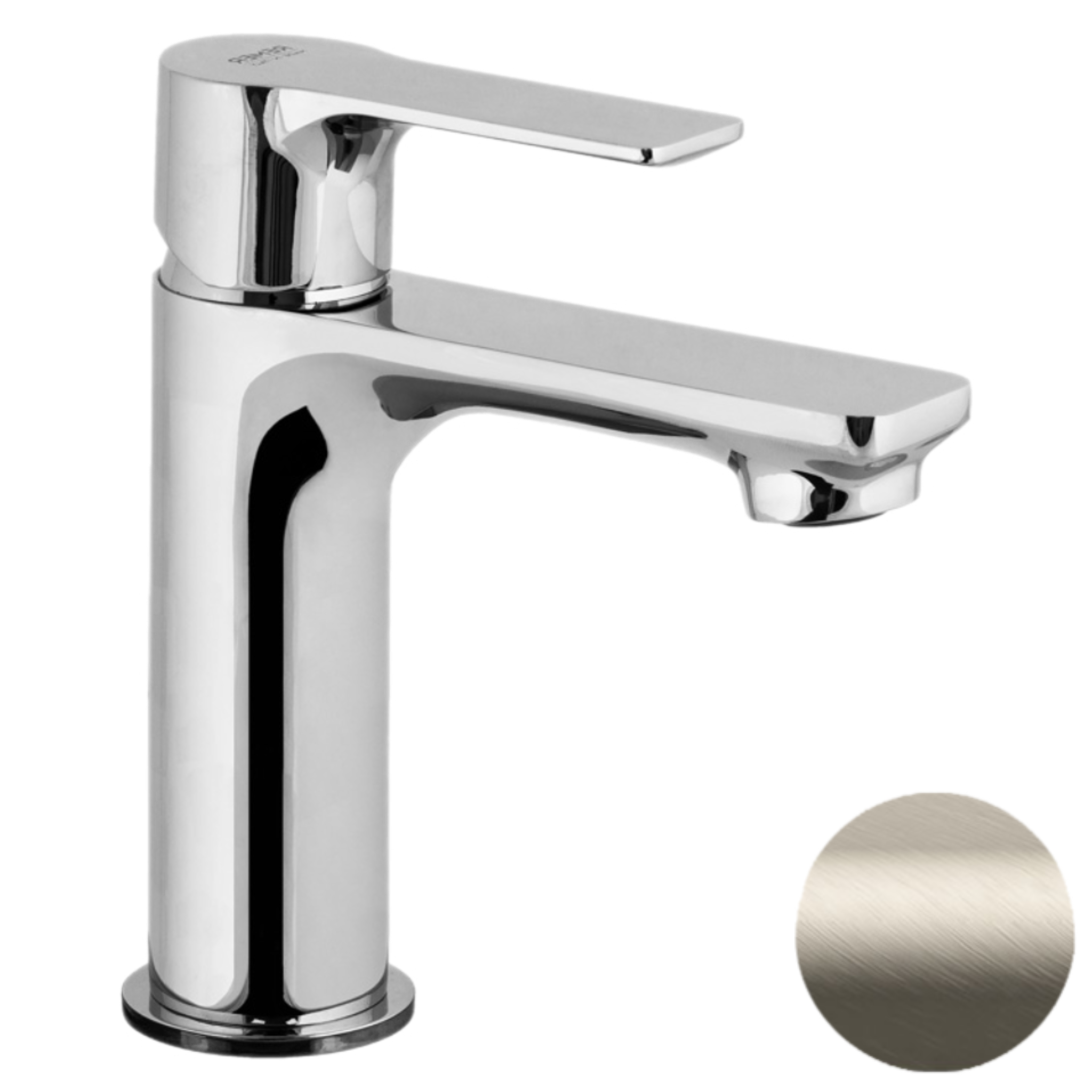 Смеситель для раковины Remer Energy EY12XV, сталь