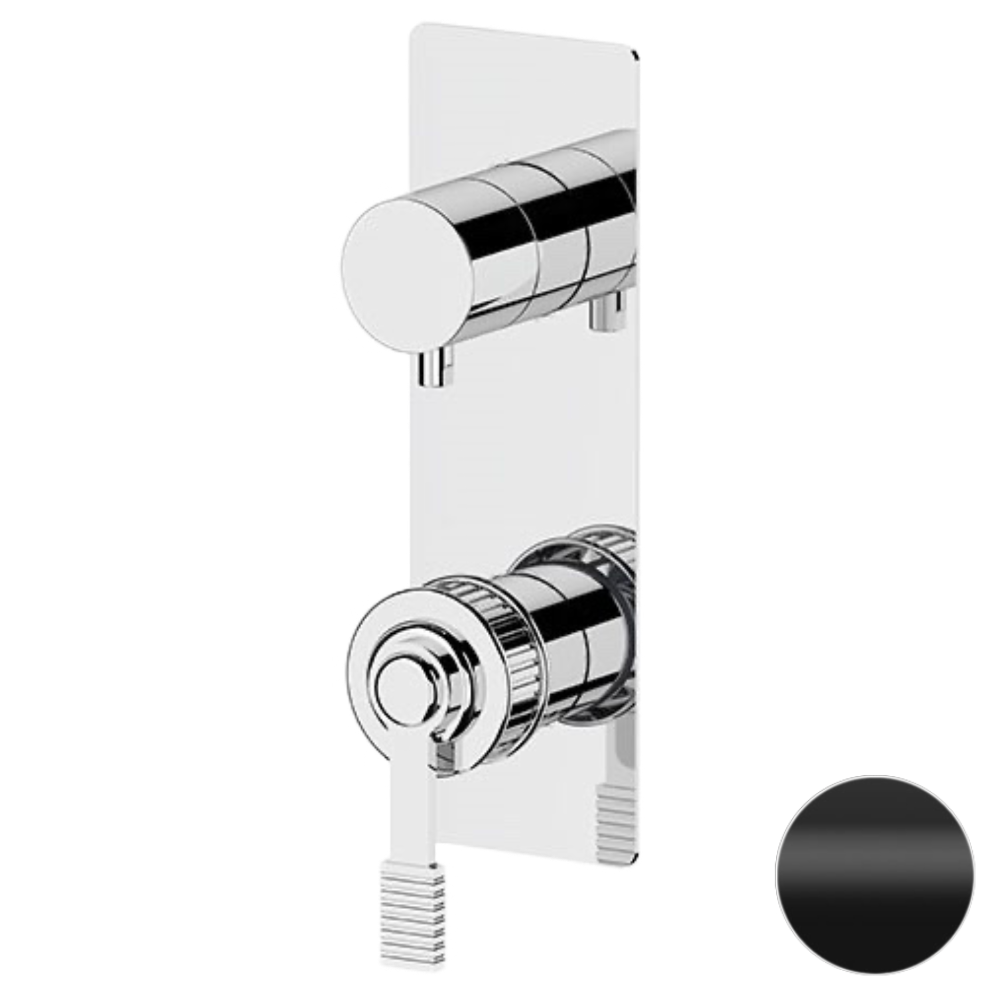 Смеситель для душа Remer Atelier AL93WBNO, черный матовый