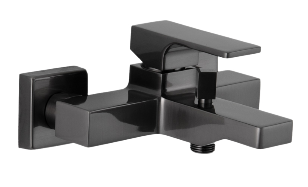 Смеситель для ванны Remer Absolute AU02CFP, черный брашированный хром
