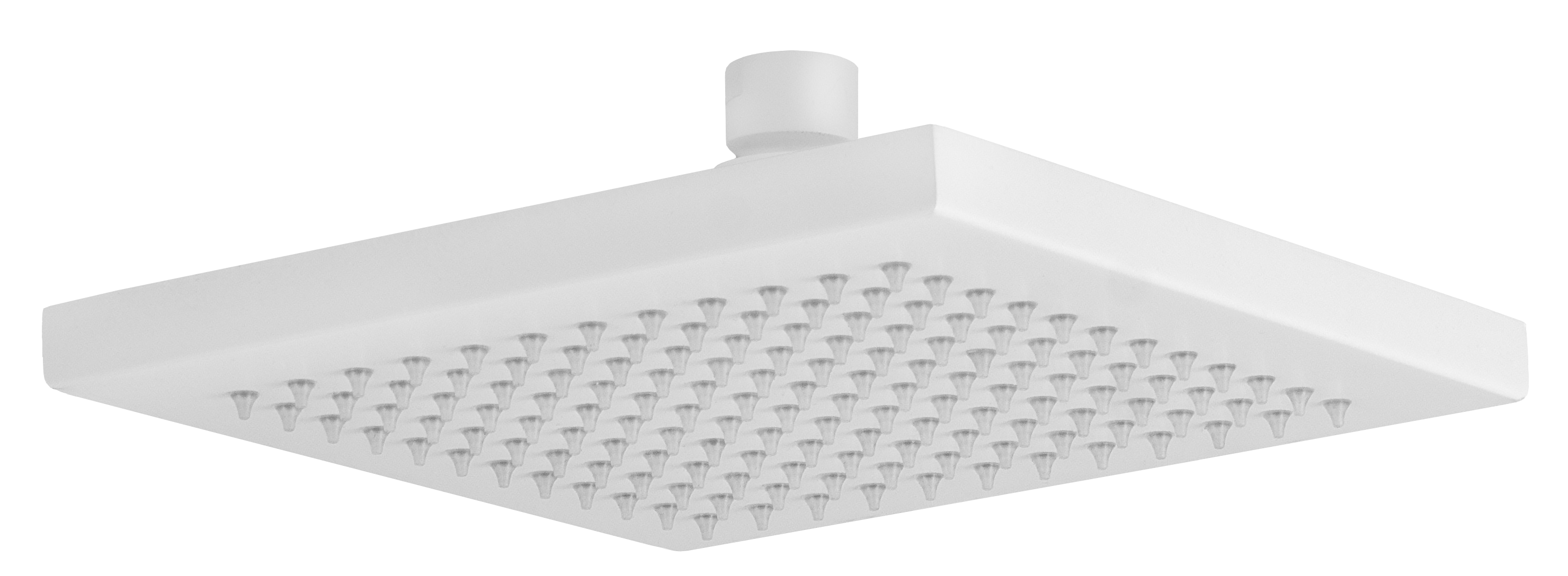 Верхний душ с шарнирным соединением 20 см Remer 359SSBOX, белый матовый