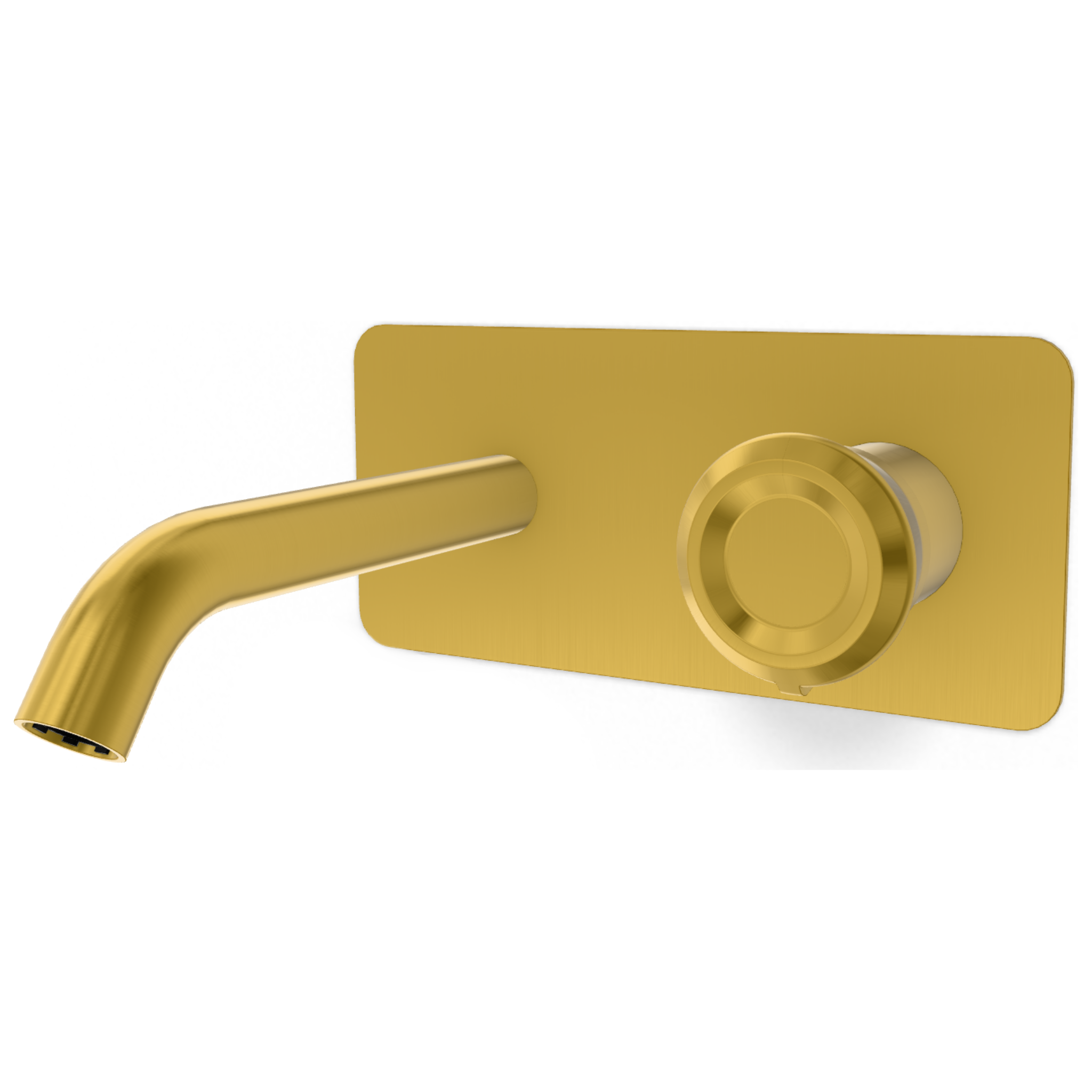 Смеситель для раковины Remer Element ET15WBBG, золото брашированное