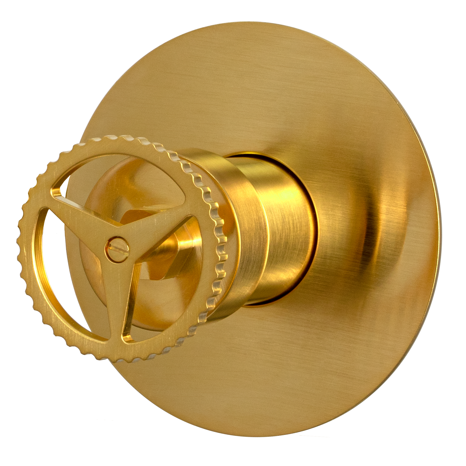 Смеситель для душа Remer Chrono CH30LBG, золото брашированное