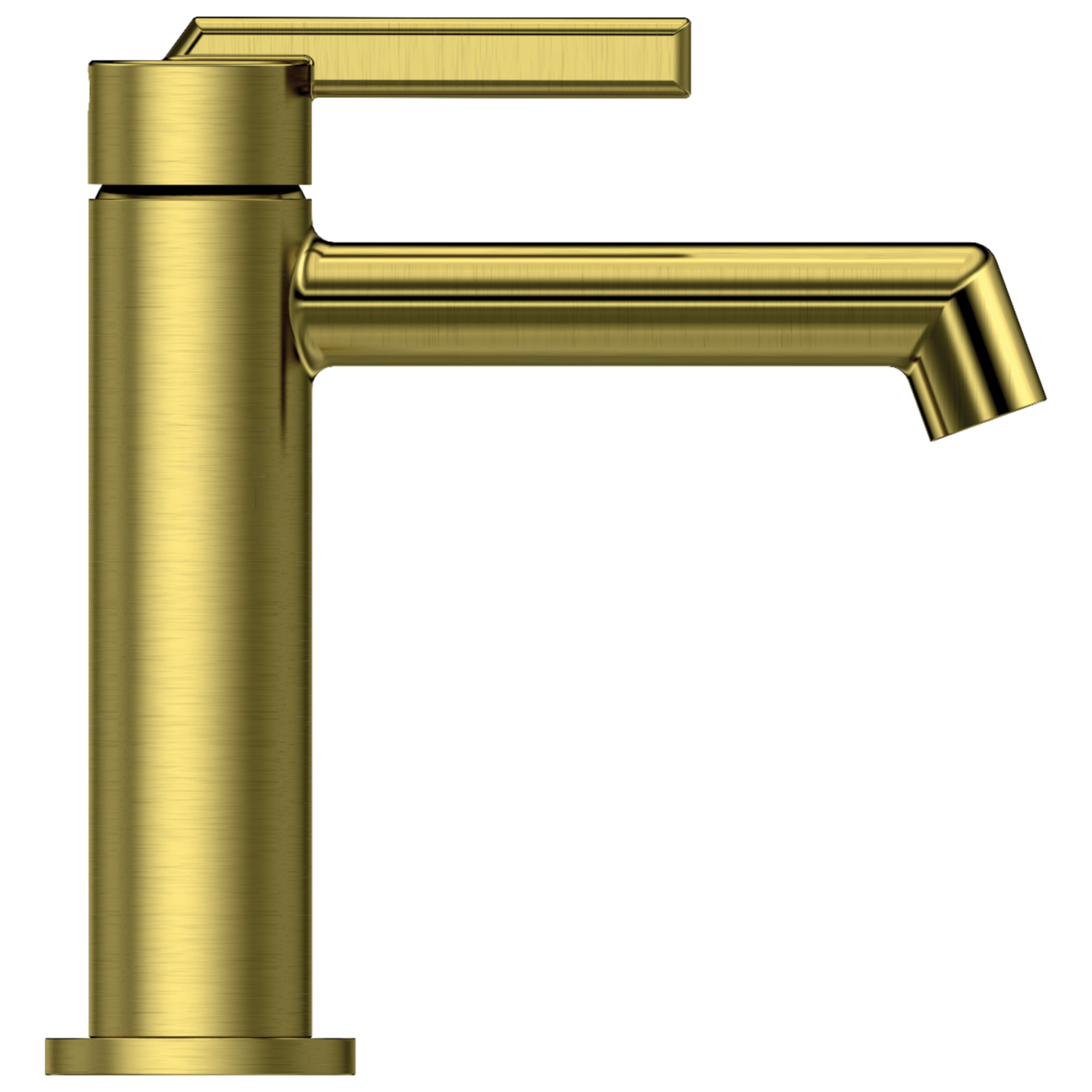 Смеситель для раковины Daniel Reverso RV606NHS, латунь брашированная PVD