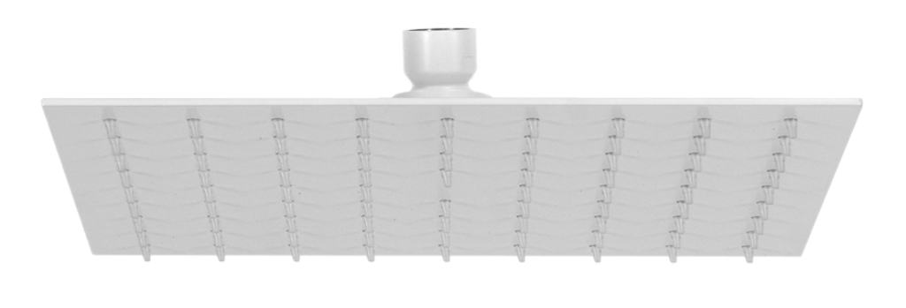 Верхний душ с шарнирным соединением 40 см Remer 357UFS40BOX, белый матовый