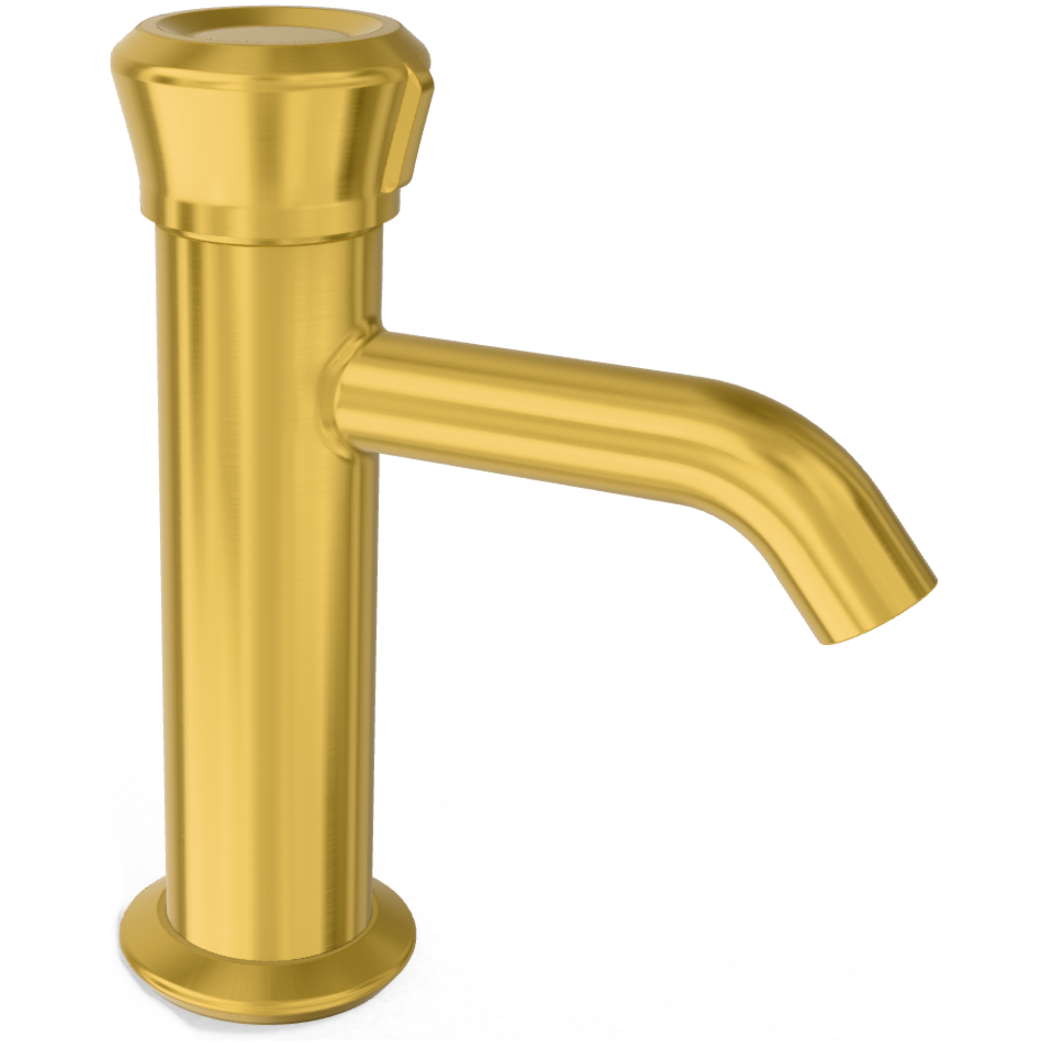 Смеситель для раковины Remer Element ET12BG, золото брашированное