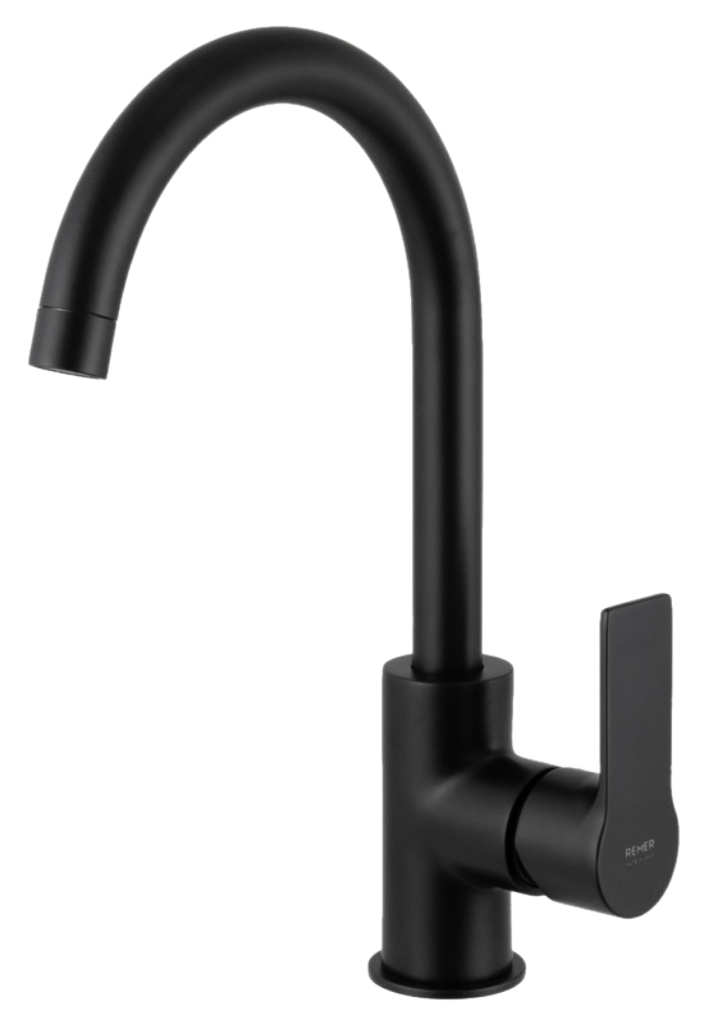 Смеситель для кухни Remer Energy EY72NO, черный матовый