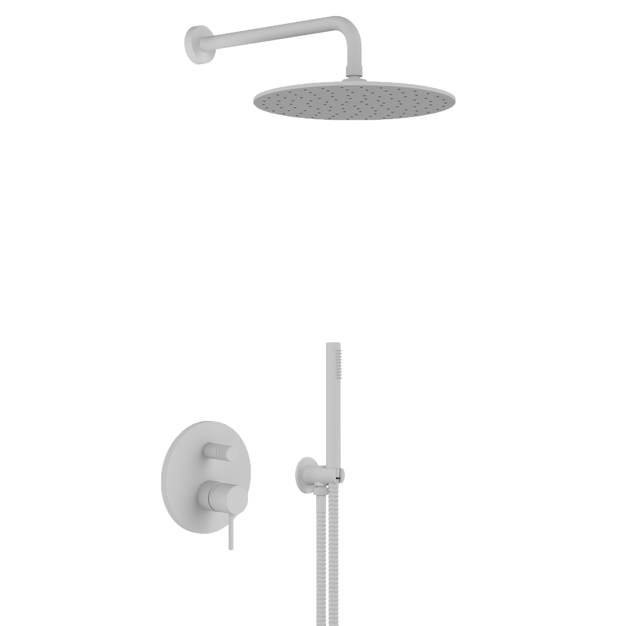 Душевая система Mariani Next B3716BNSTB30, белый матовый
