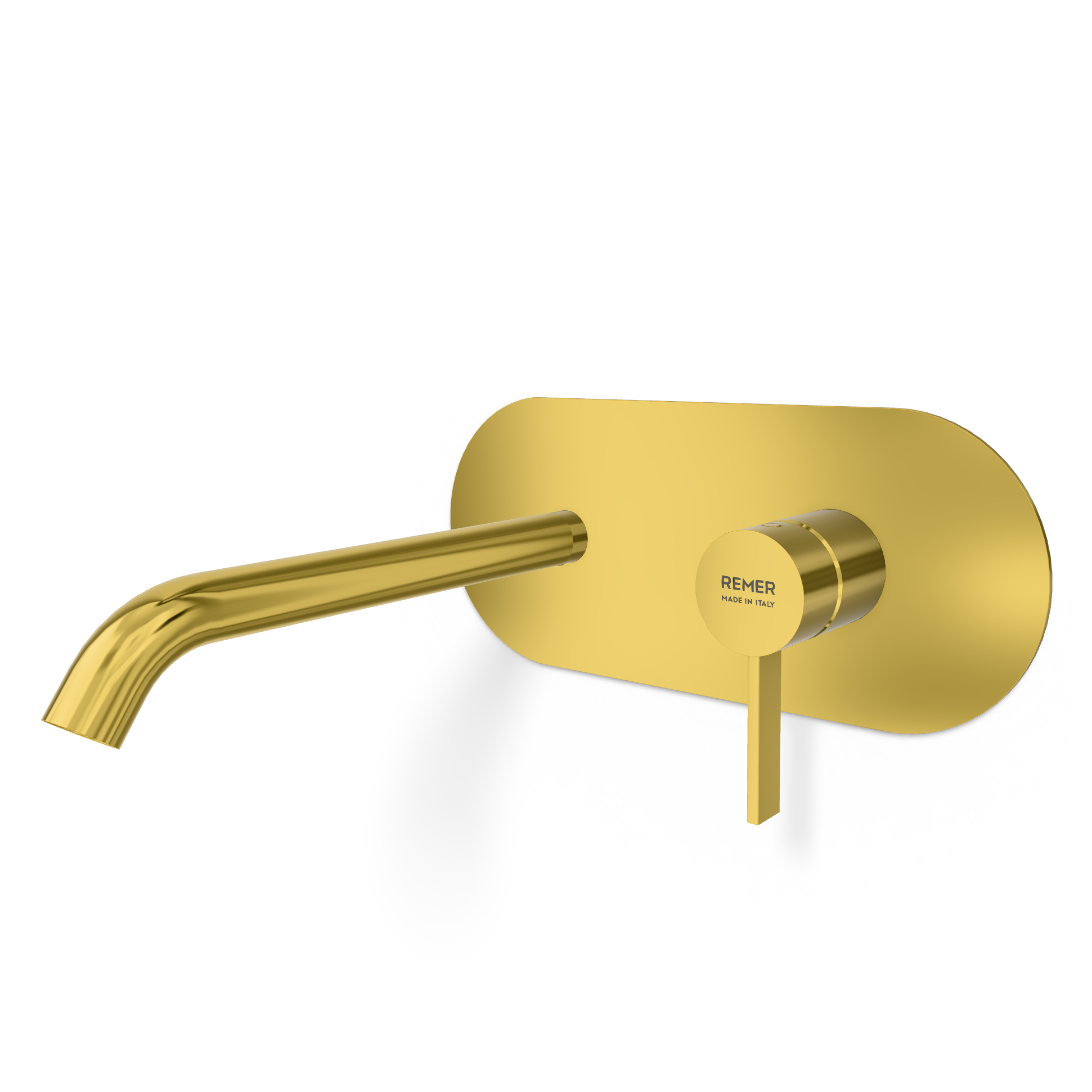 Смеситель для раковины Remer Metrica MC15LWBDO, золото глянцевое