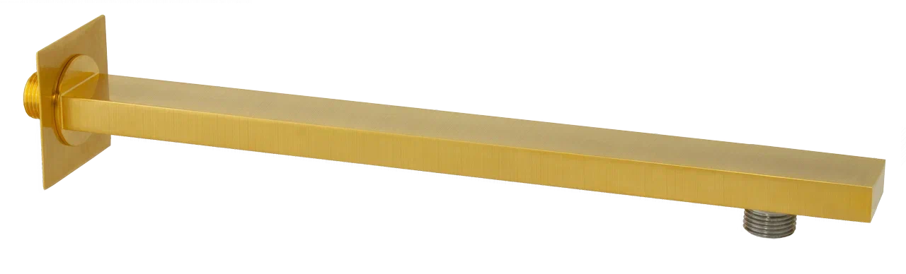 Кронштейн для верхнего душа 30 см Remer 348Q30BG, золото брашированное