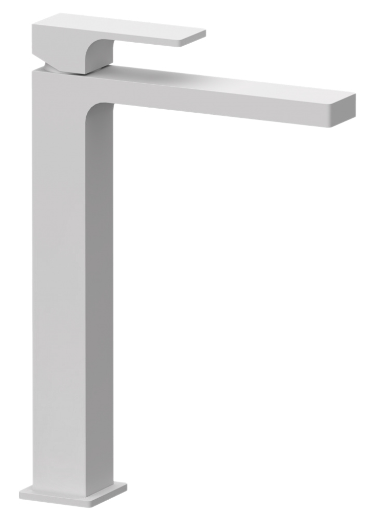 Смеситель для раковины Remer Absolute AU11LBO, белый матовый