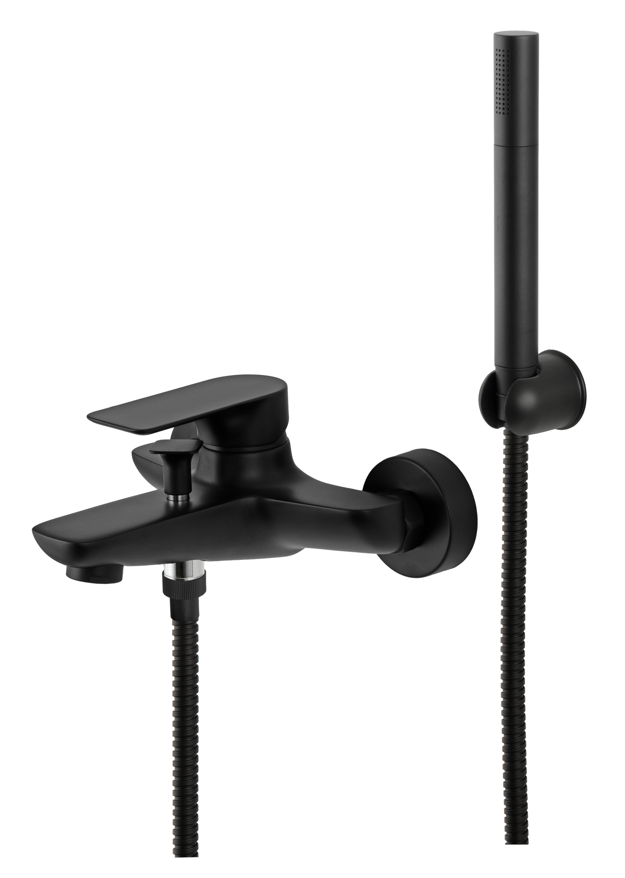 Смеситель для ванны Remer Infinity I02NO, черный матовый