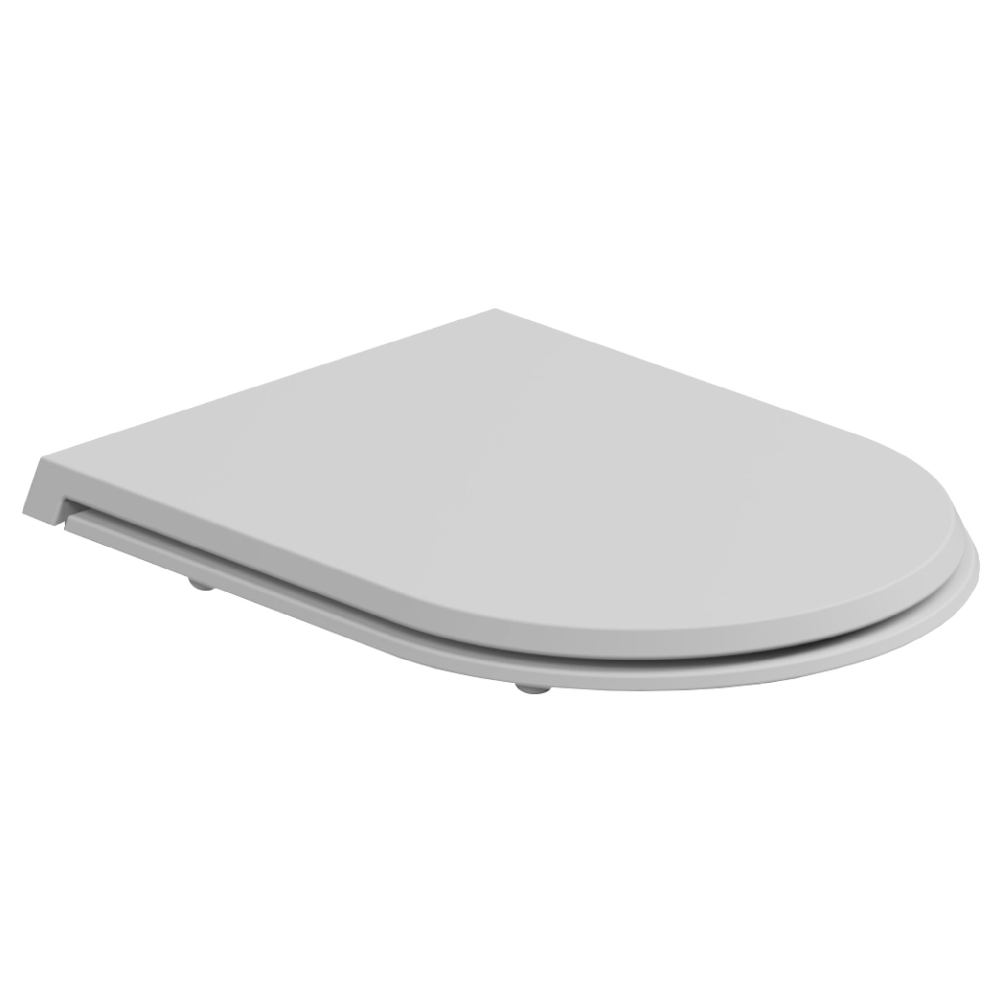 Крышка с сиденьем для подвесного унитаза с микролифтом GSG Ceramic Design Cruise CRCOPRSLTICR001, белый матовый