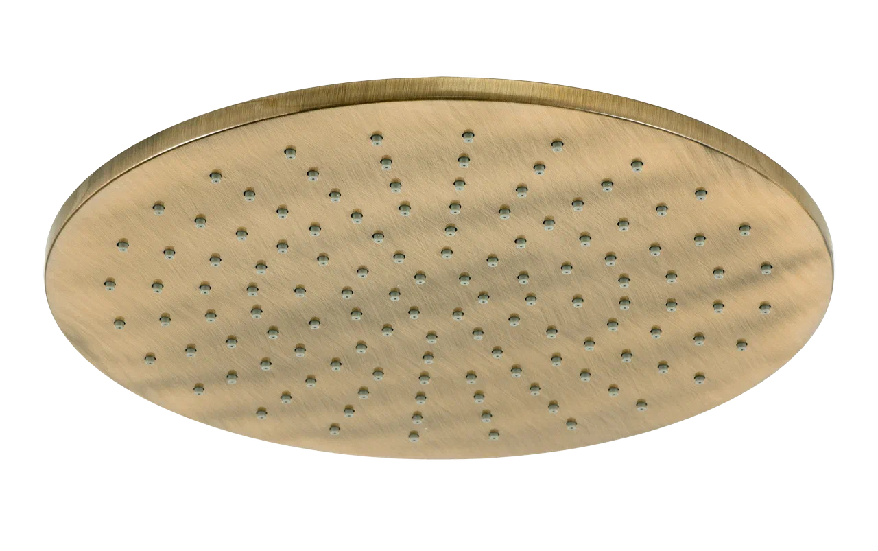 Верхний душ 30 см с шарнирным соединением Remer 359MM30VOX, латунь состаренная