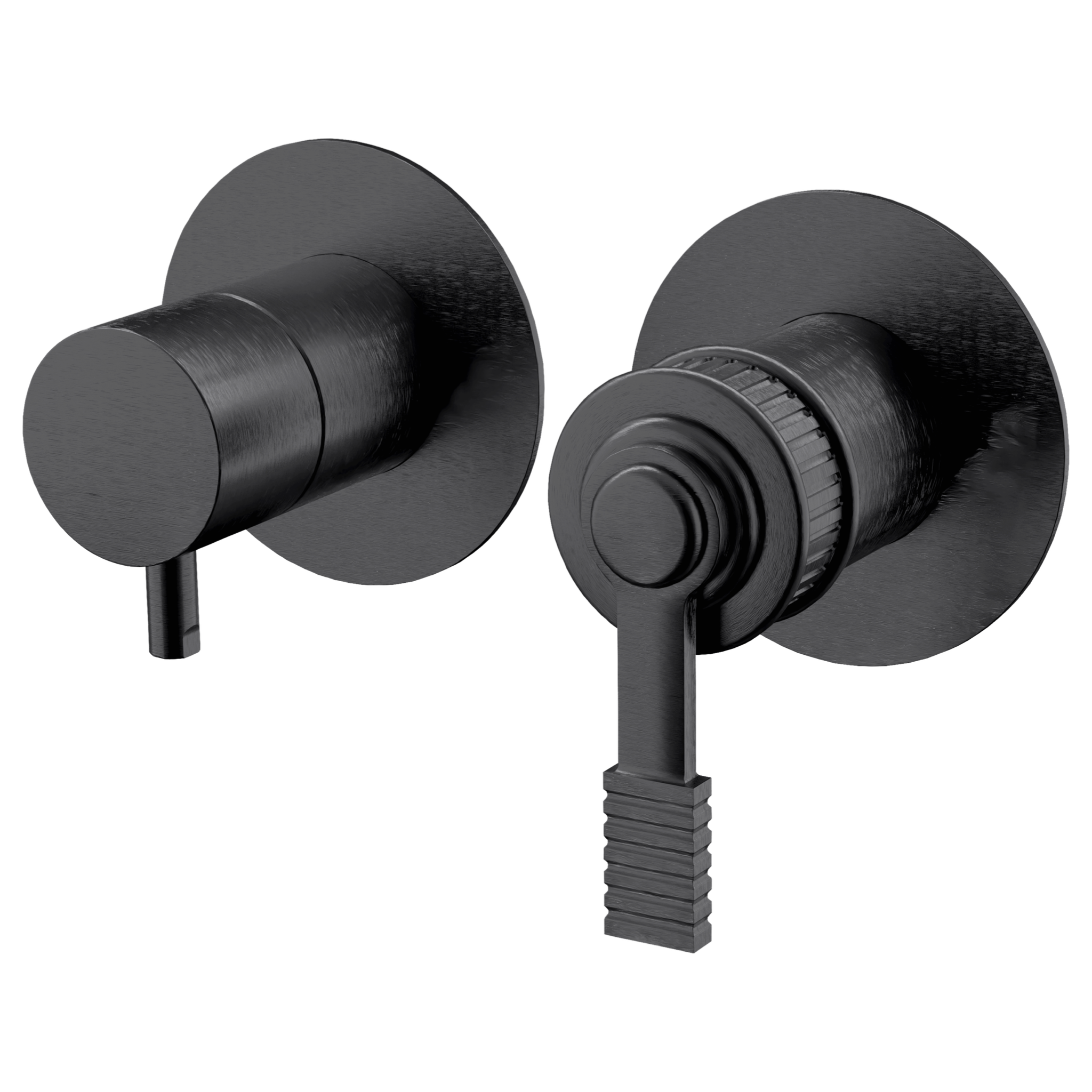 Смеситель для душа Remer Atelier AL92ZPWBCFP, черный брашированный хром