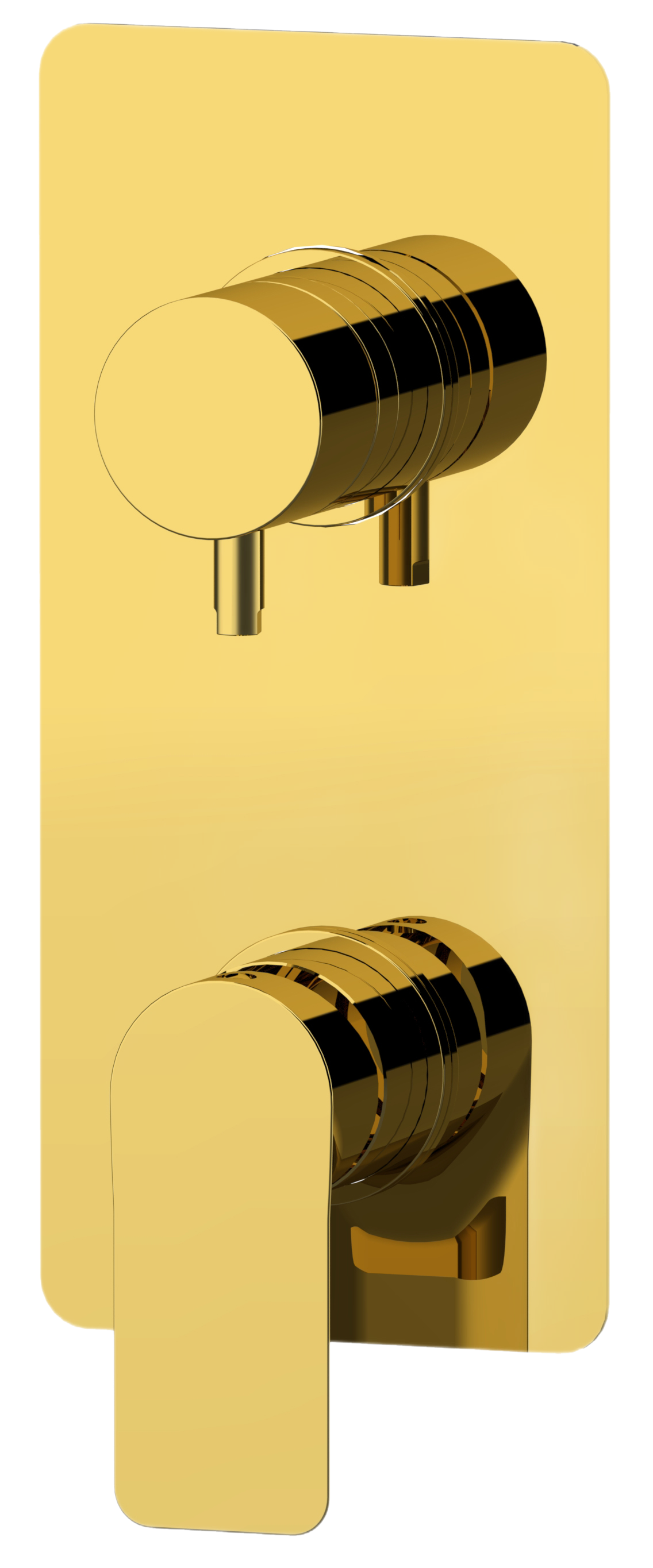 Смеситель для душа Remer Infinity I92KBDO, золото глянцевое