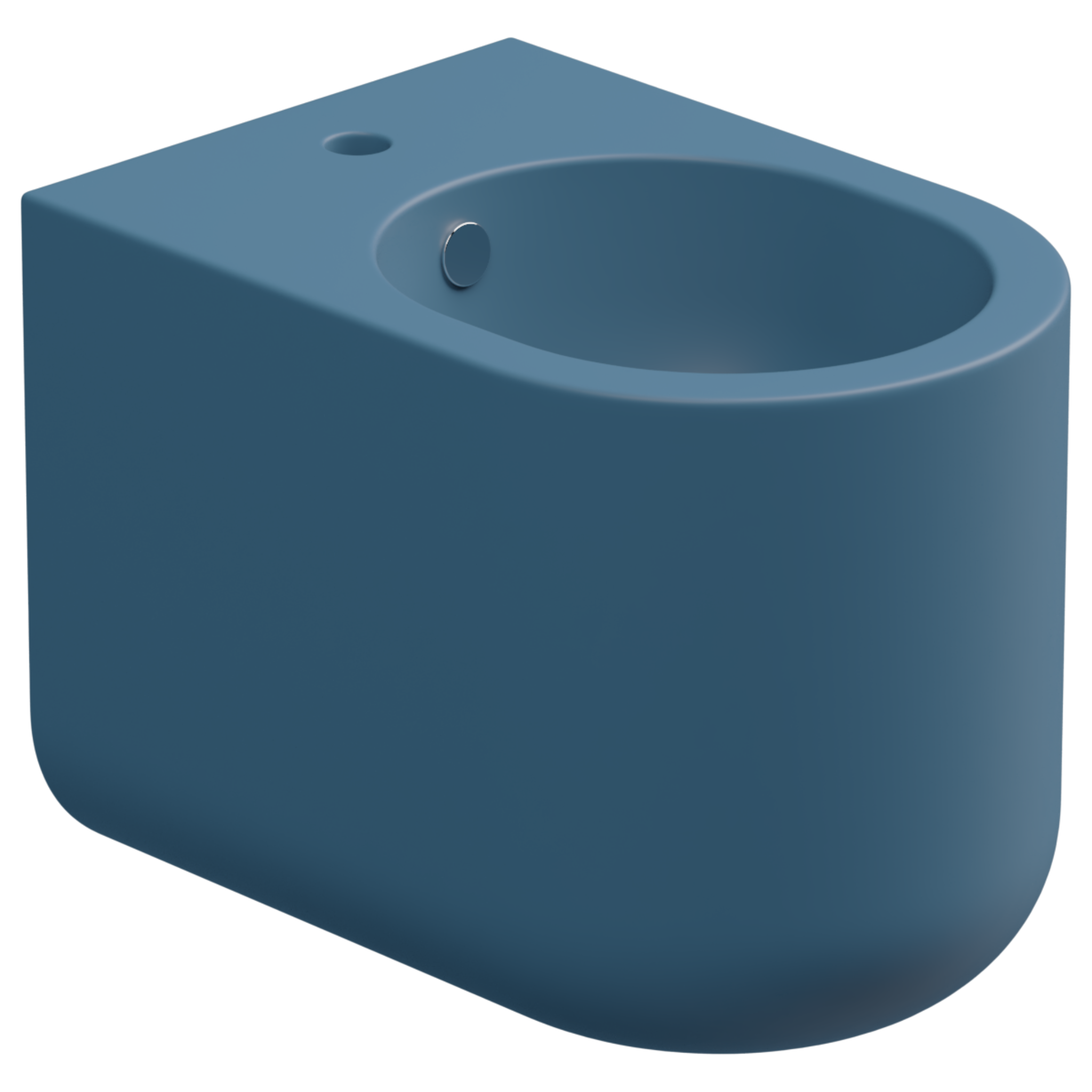 Биде приставное GSG Ceramic Design Petra PEBI01027, Denim Matt