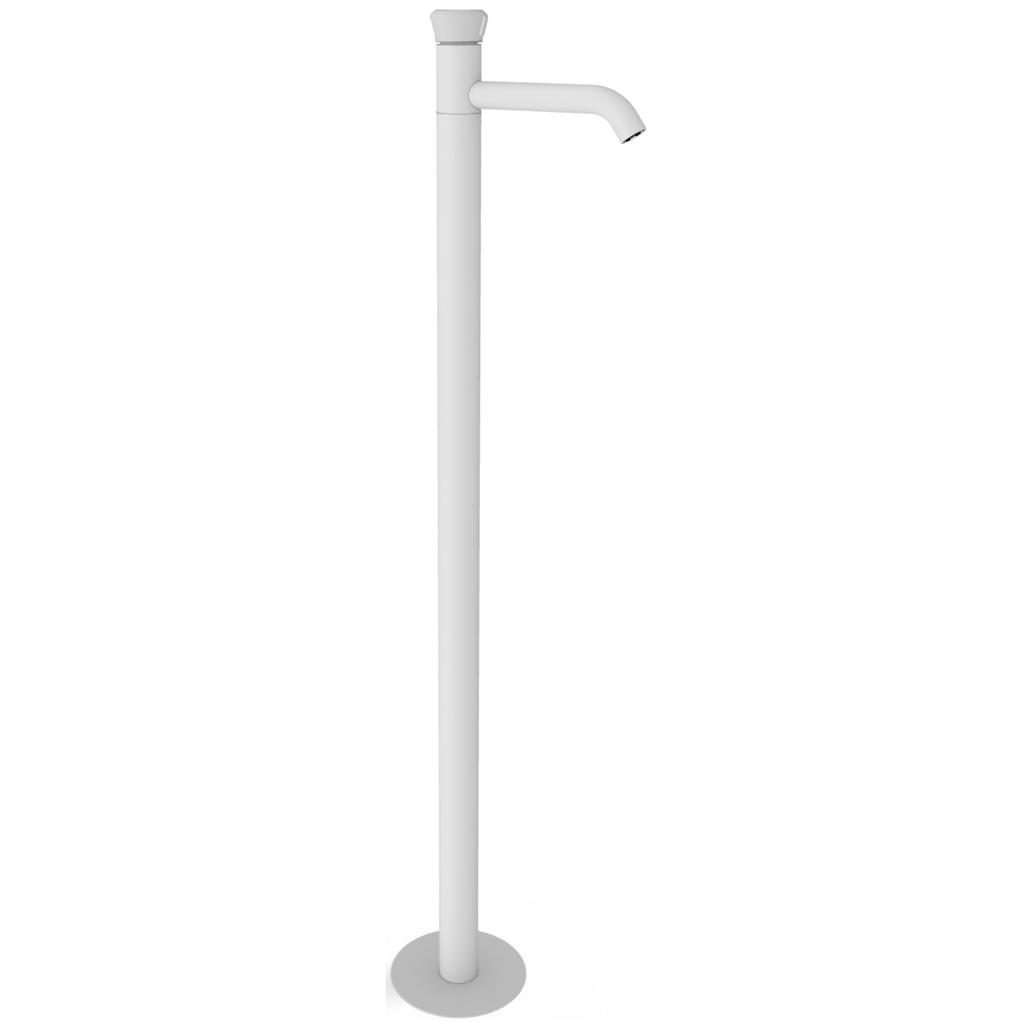 Смеситель для раковины Remer Element ET18BO, белый матовый