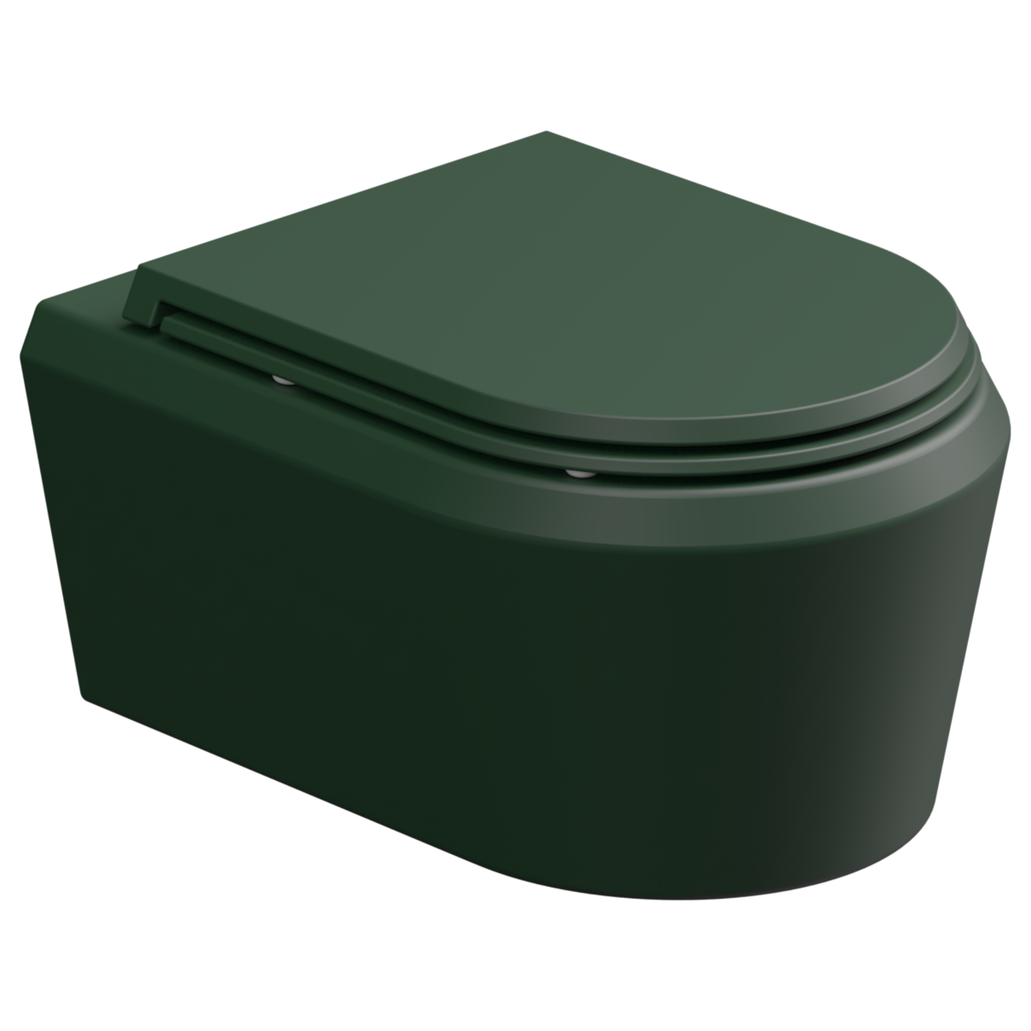 Чаша подвесного унитаза GSG Ceramic Design Cruise CRWCSO036, Smeraldo Matt