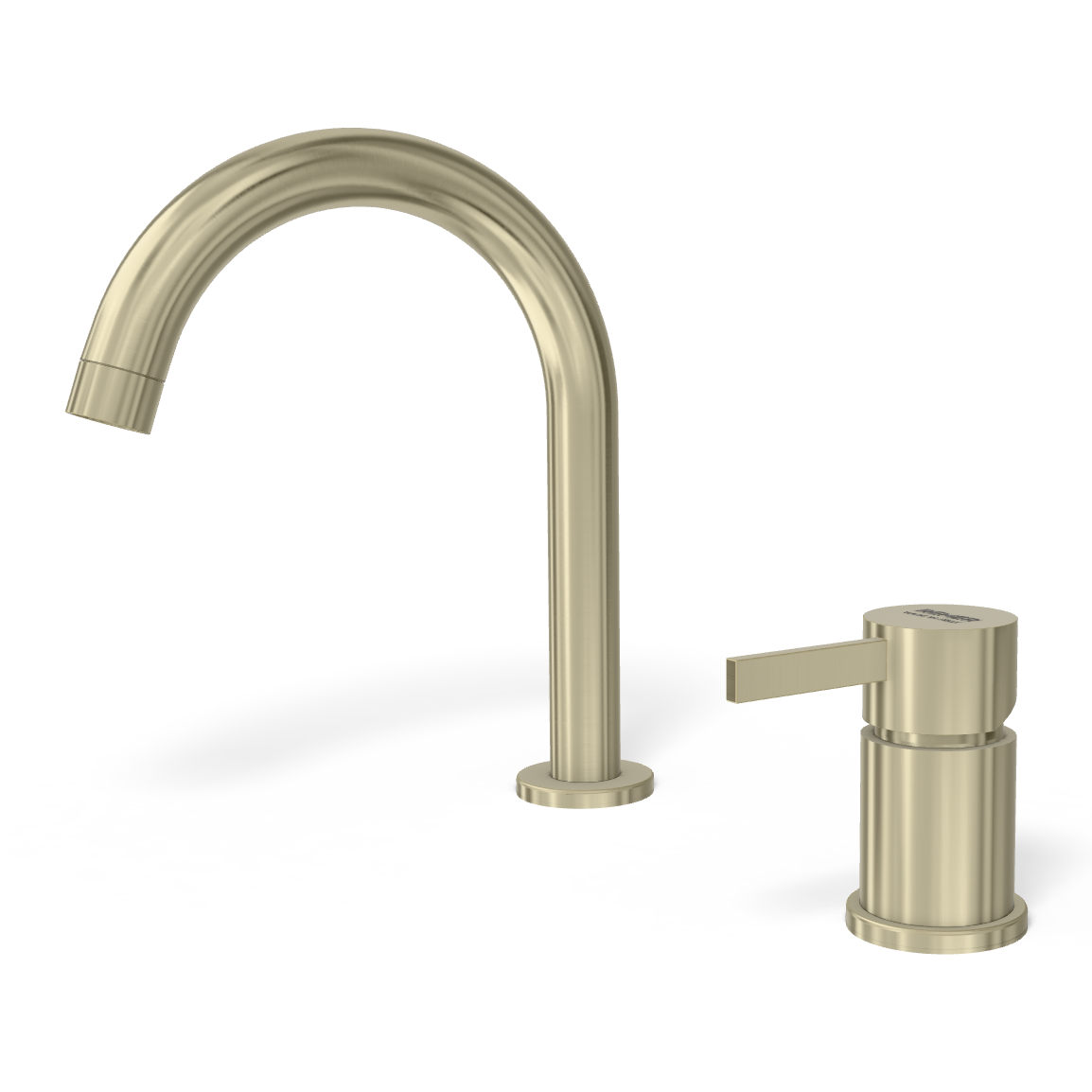 Смеситель для раковины Remer Metrica MC57NZ, никель брашированный PVD