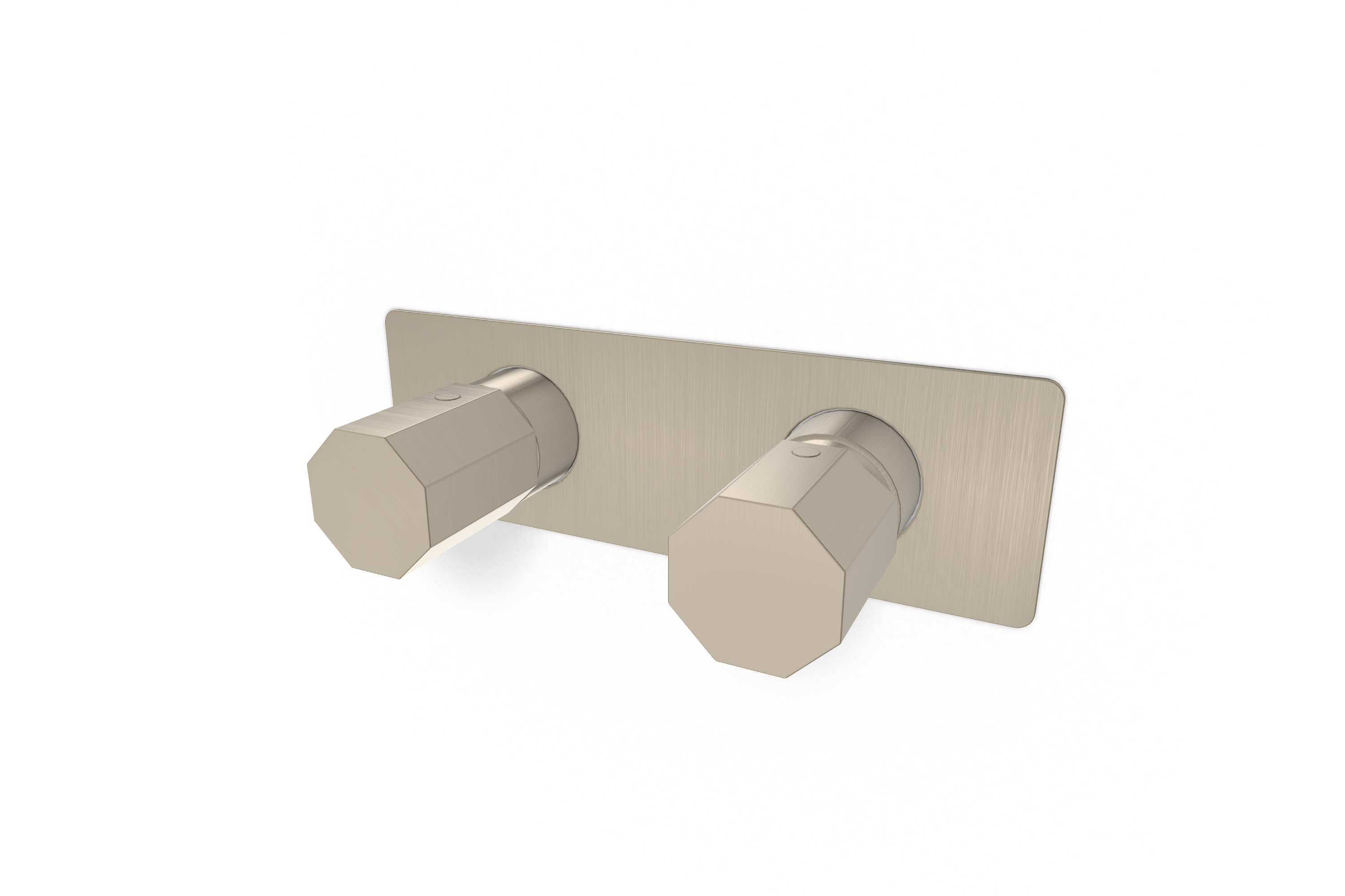 Смеситель для душа Remer Ottagono ON93ZWBXV, сталь