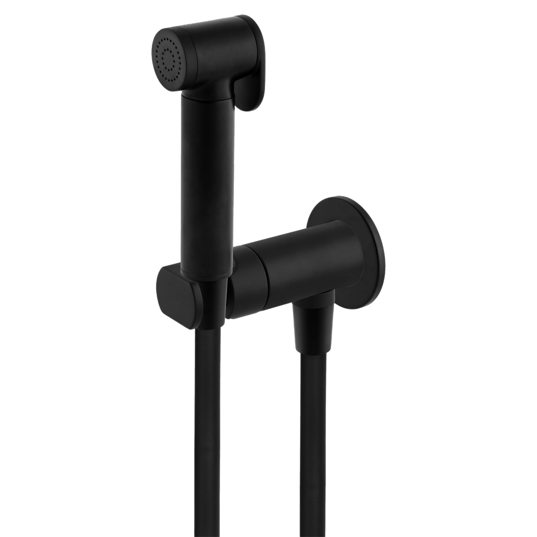 Гигиенический душ со смесителем Remer X Style N64WNO, чёрный матовый