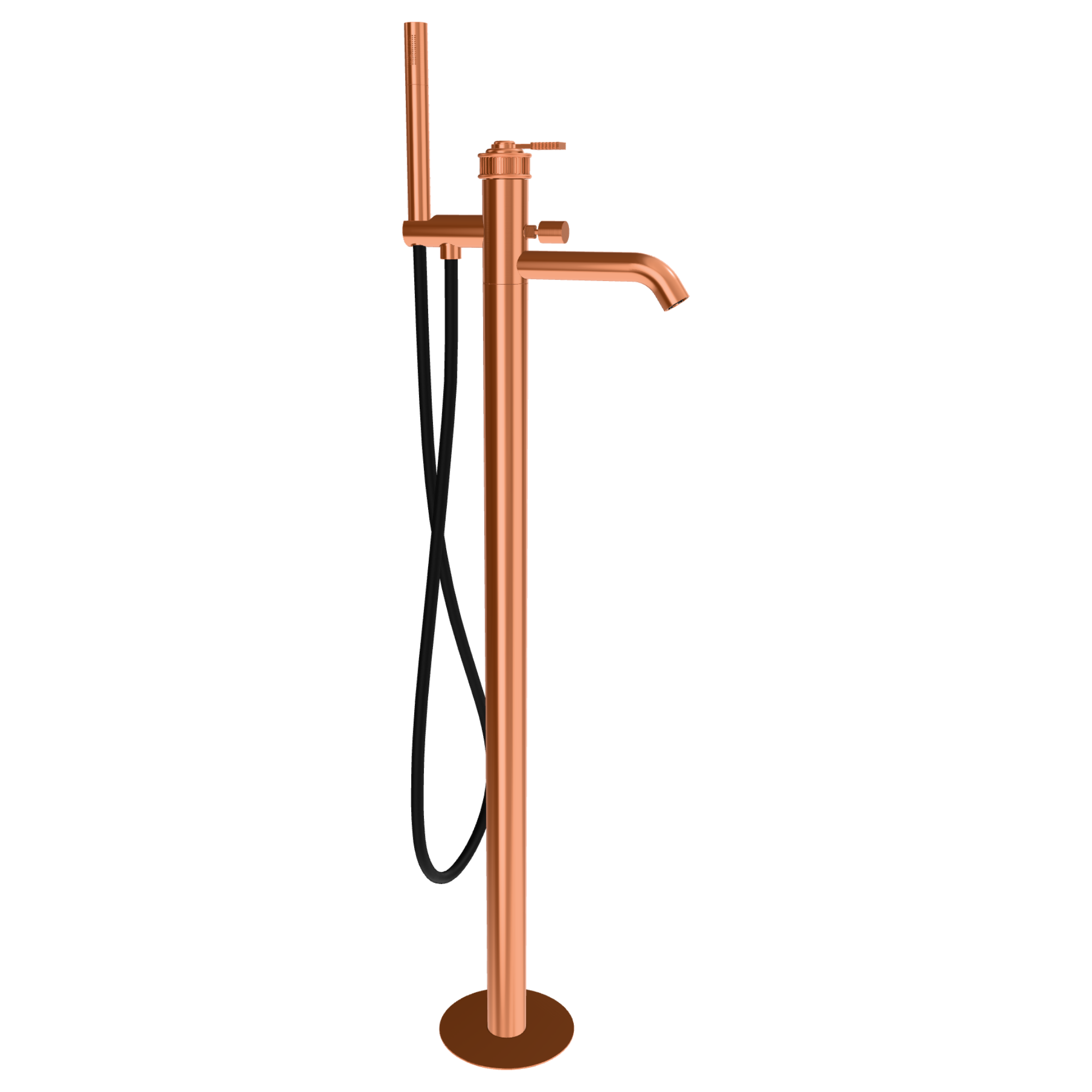 Смеситель для ванны Remer Atelier AL08RP, медь брашированная