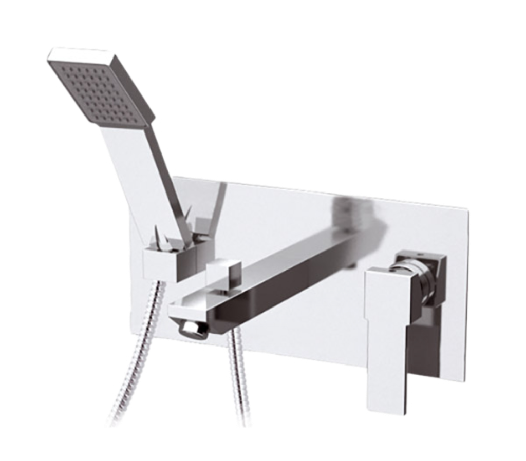 Смеситель для ванны Remer Qubika Q04