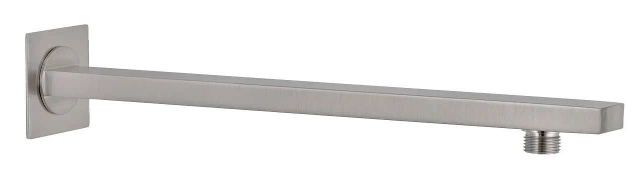 Кронштейн для верхнего душа 30 см Remer 348Q30NPO, никель матовый брашированный