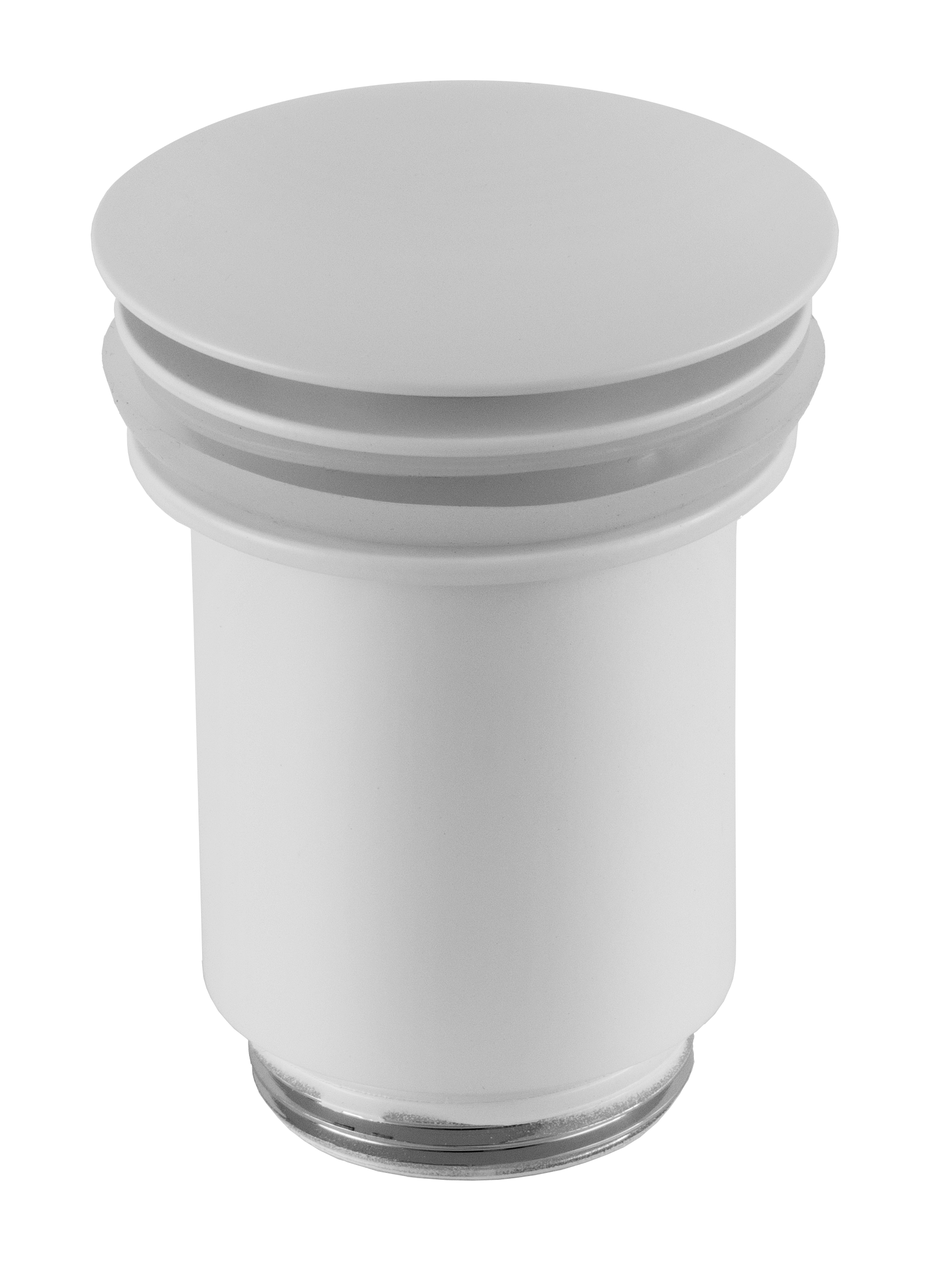 Донный клапан без перелива 1”1/4 Remer 904CC114BO, белый матовый