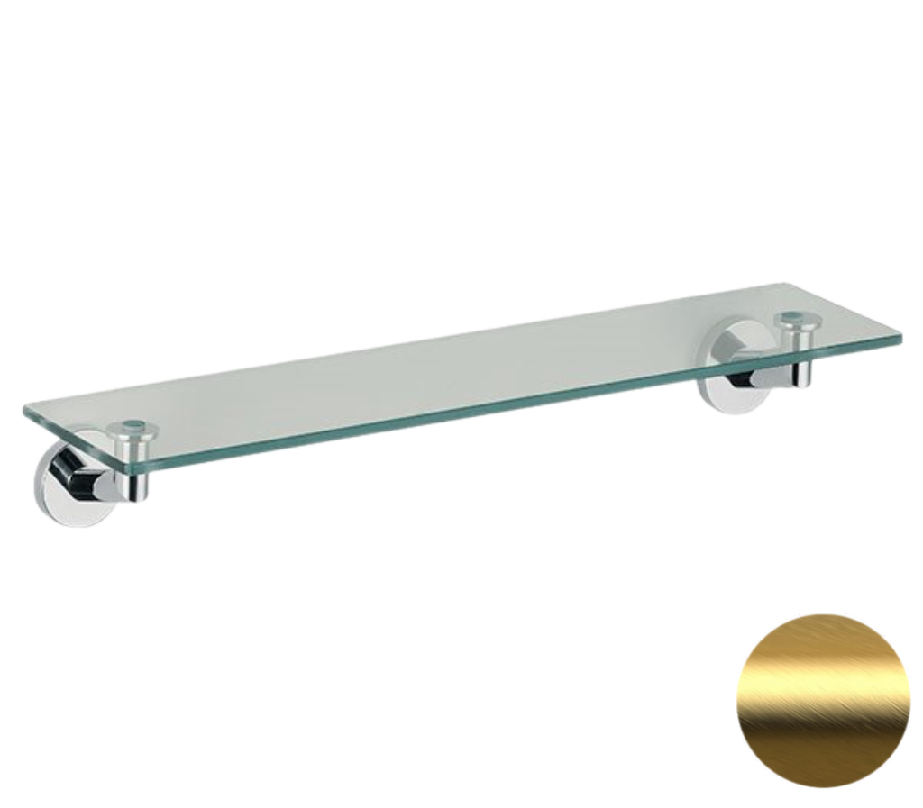 Полка 53 см Remer Guest GS20BG, золото брашированное