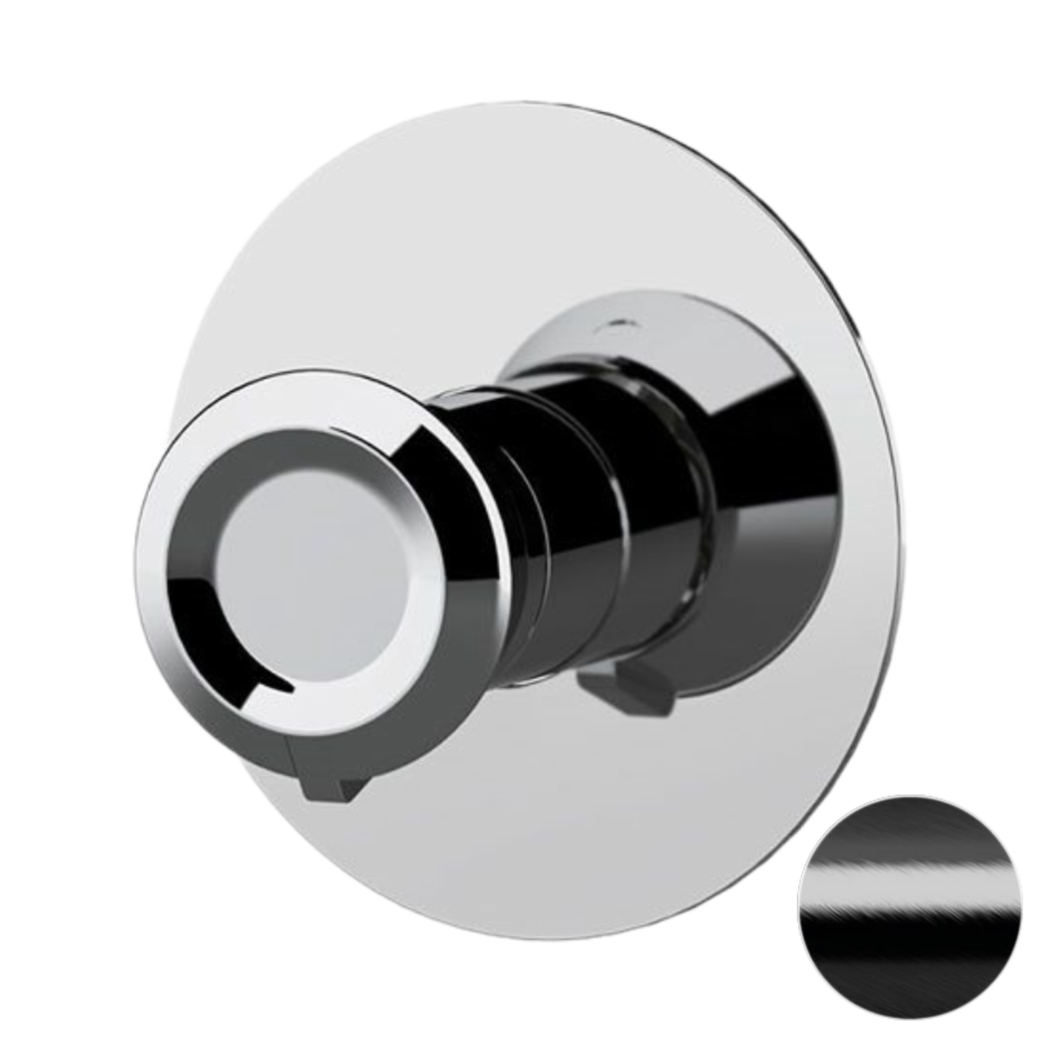 Смеситель для душа Remer Element ET30LCFP, черный брашированный хром